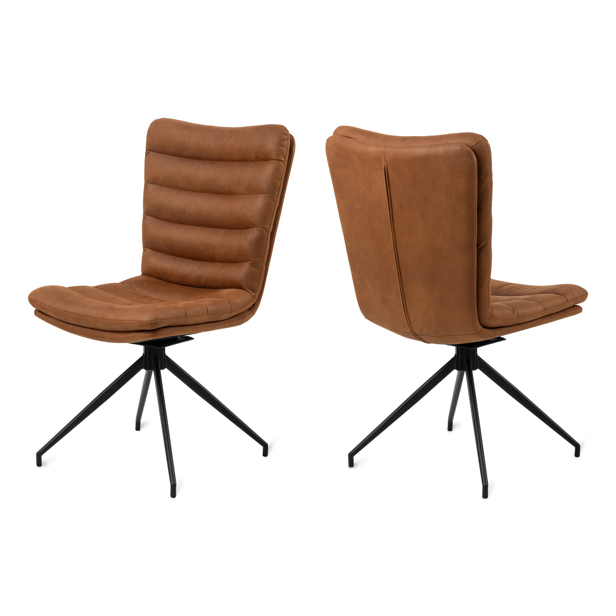 Ondris Set of Two Swivel Chairs, Modern Style – main photo | Pillovely