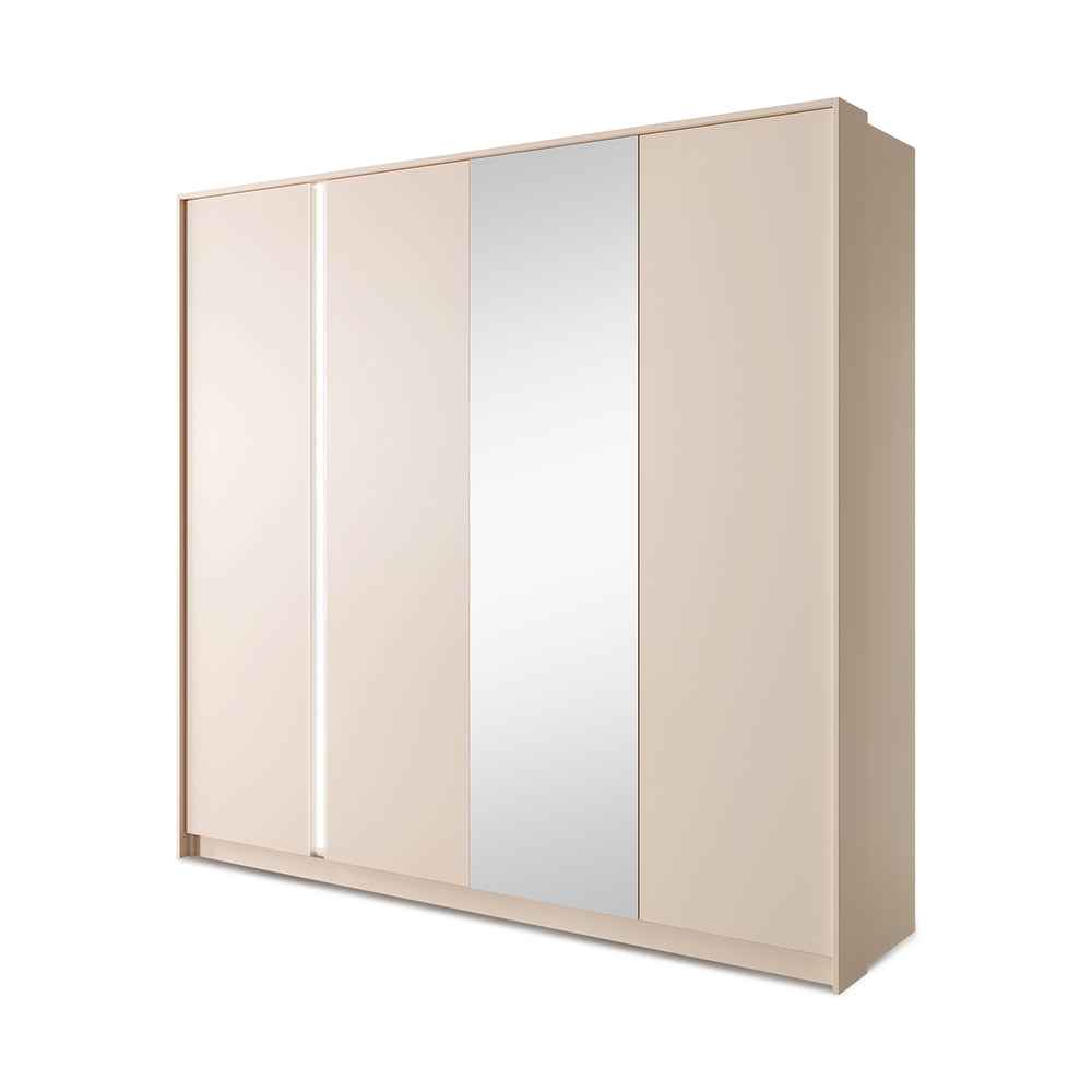 Dust 4-door Wardrobe 223x210 cm, Minimalist Style – YES