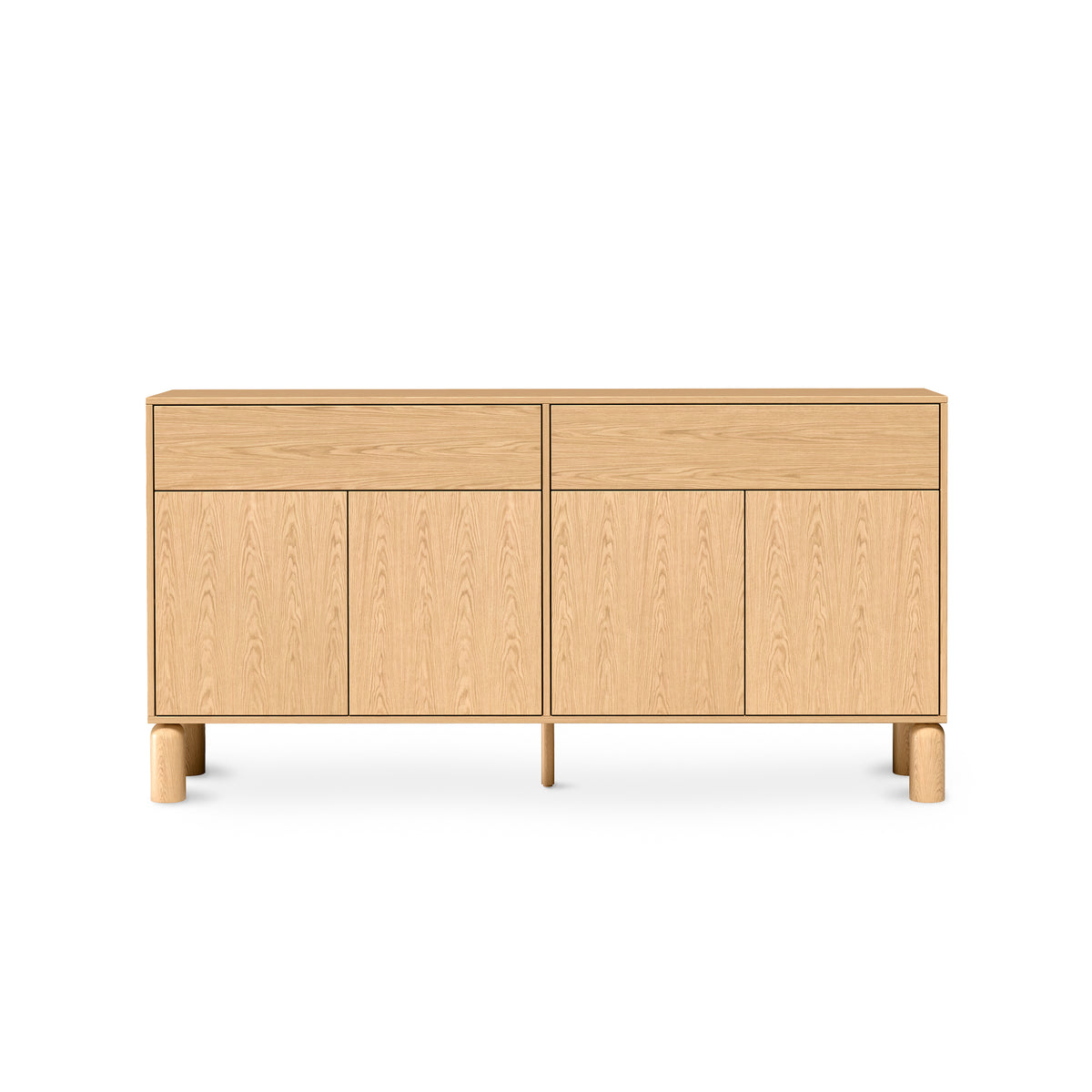 Fjord 4-door Sideboard 180x92, Scandinavian Style – front view