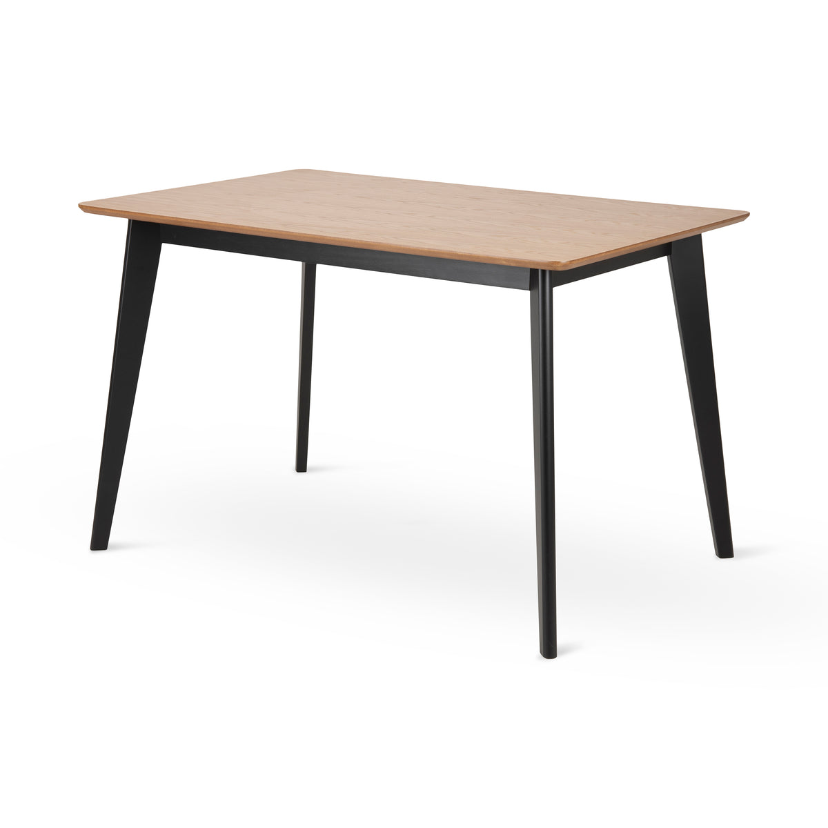 Krel Dining Table 120x80 cm, Scandinavian Style – angled view | Pillovely