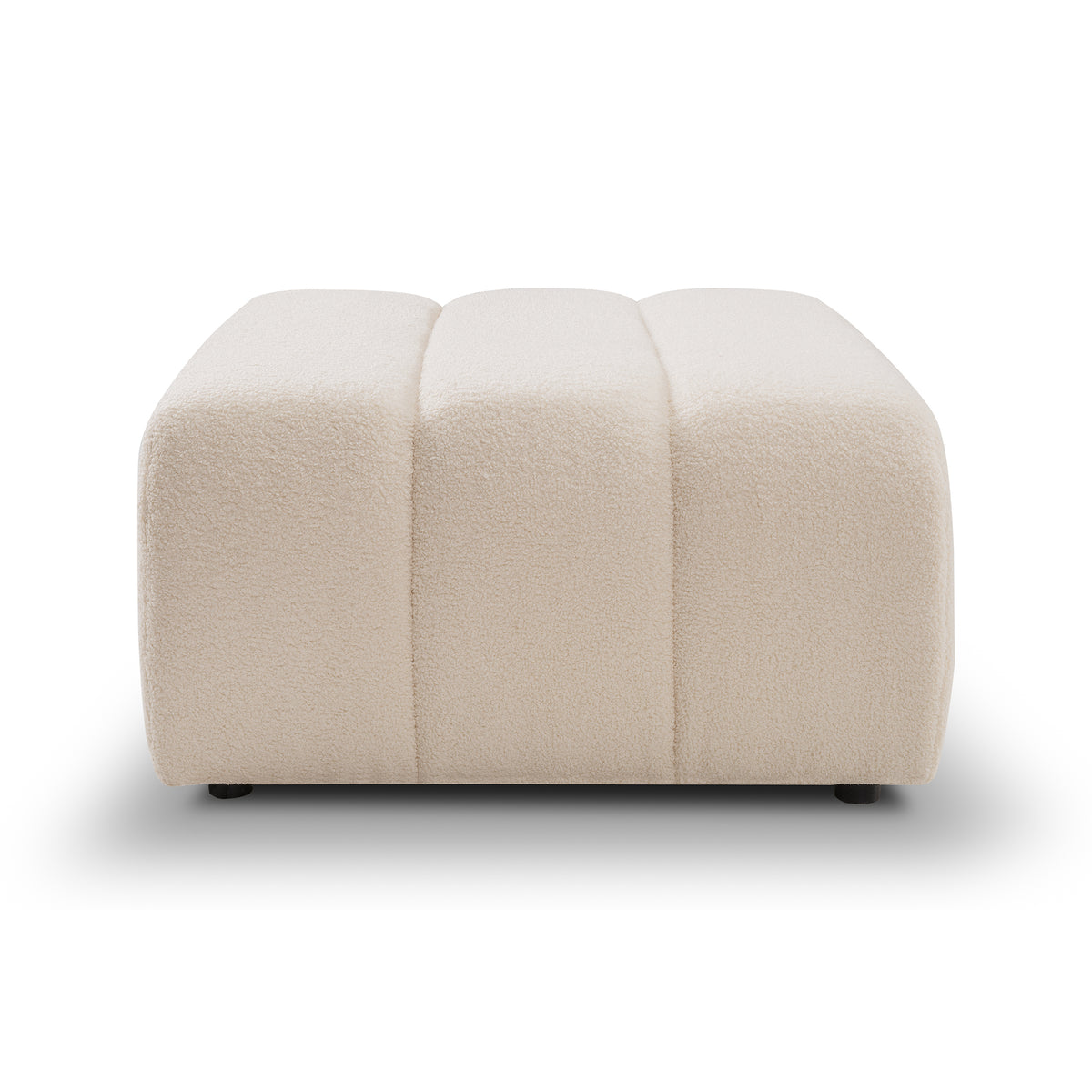 Baloa Relaxation Pouffe 82x41 cm, Organic Modern Style – front view
