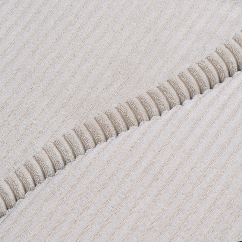 Kamelia Freestanding Foam Sofa Bed 200 cm, Japandi Style – close-up of details and texture