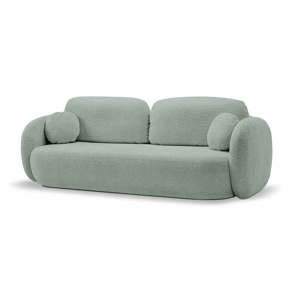 Olemo Sofa Bed 142x200, Modern Style, Abriamo Fabric – Rocky Shore (ABRIAMO 10)