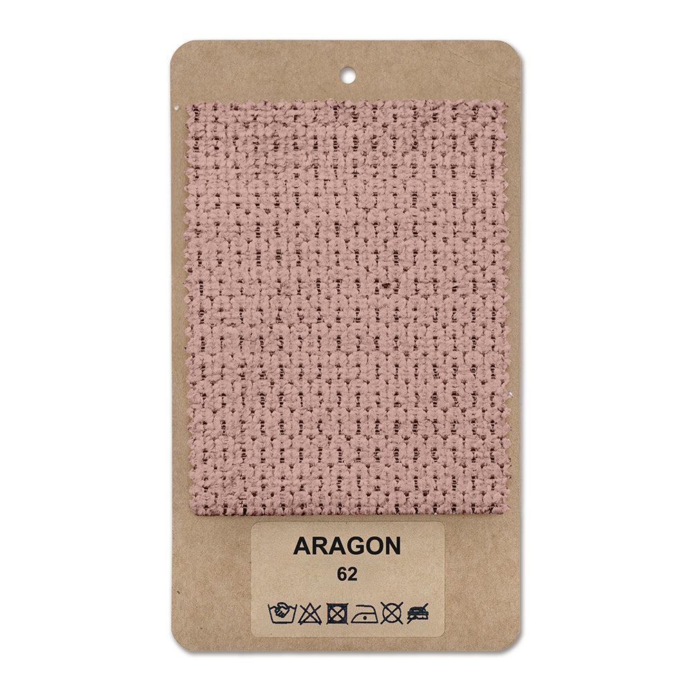 Fabric sample ARAGON Ruby Sepia (ARAGON 59)