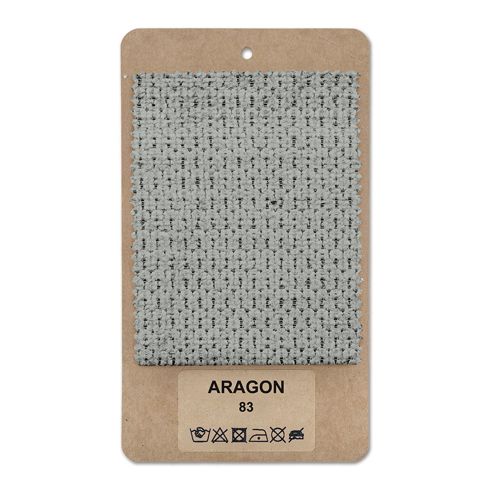 Fabric sample ARAGON Steel Gray (ARAGON 83)
