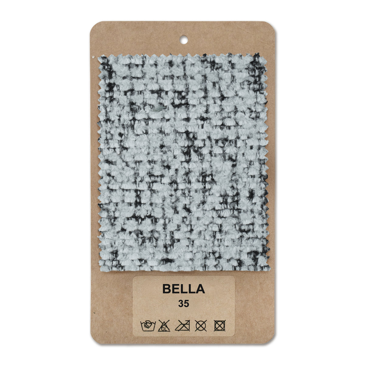 Fabric sample Bella Emerald Gray (BELLA 35)