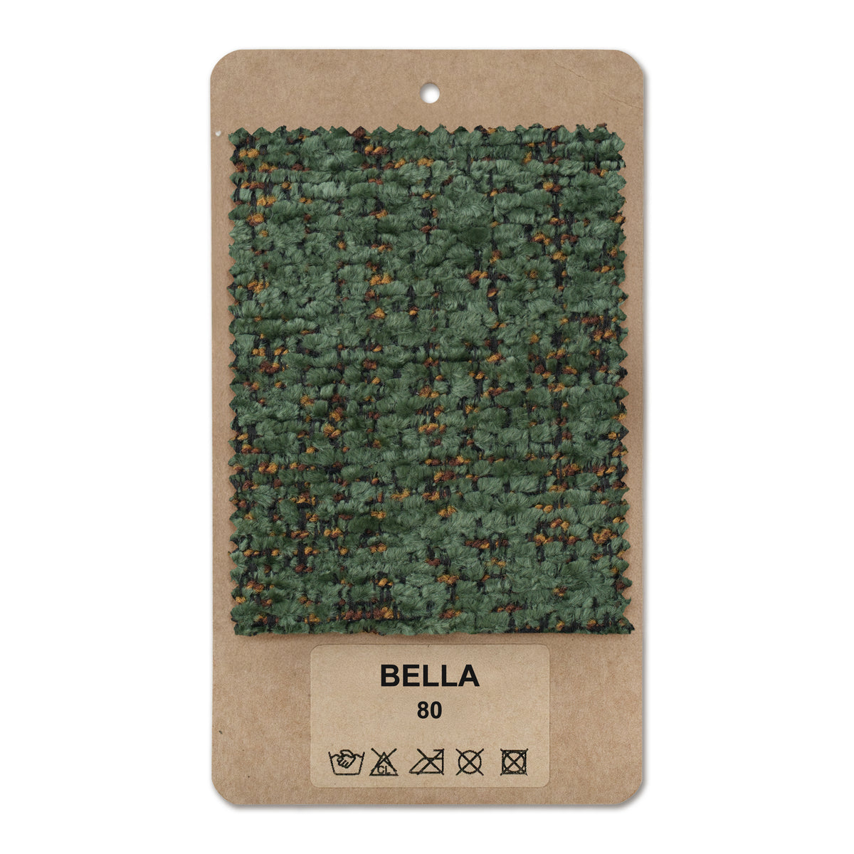 Fabric sample Bella Green Onyx (BELLA 80)
