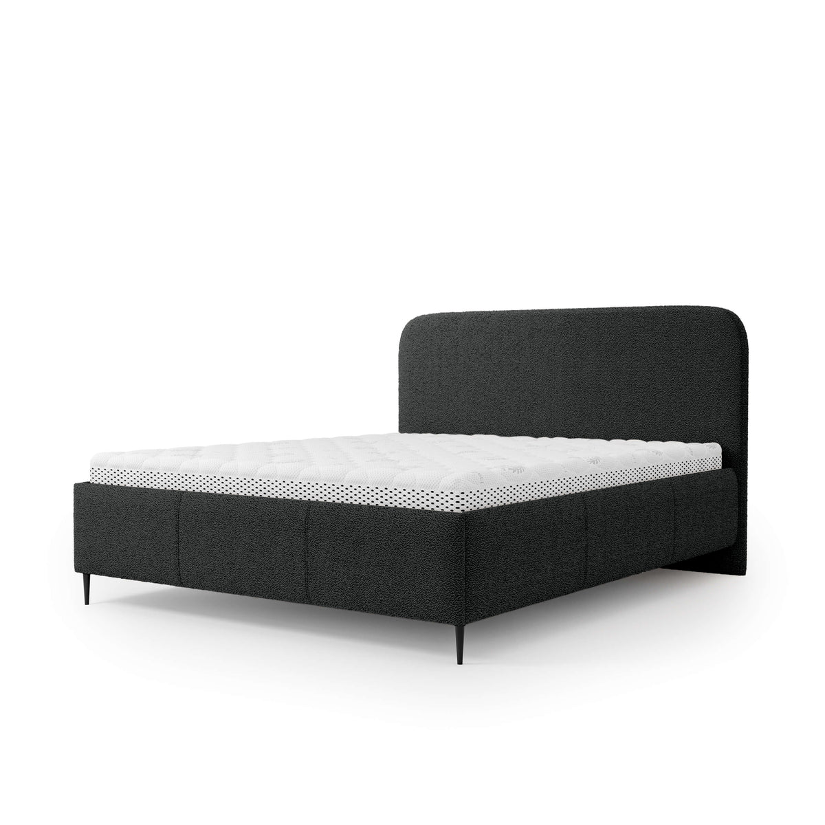 Edi Upholstered Ottoman Bed with Storage, Modern Style – photo 20