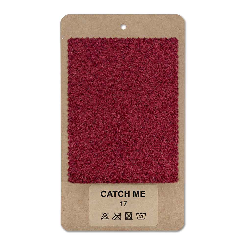 Fabric sample CATCH ME Burgundy Night (CATCH ME 17)