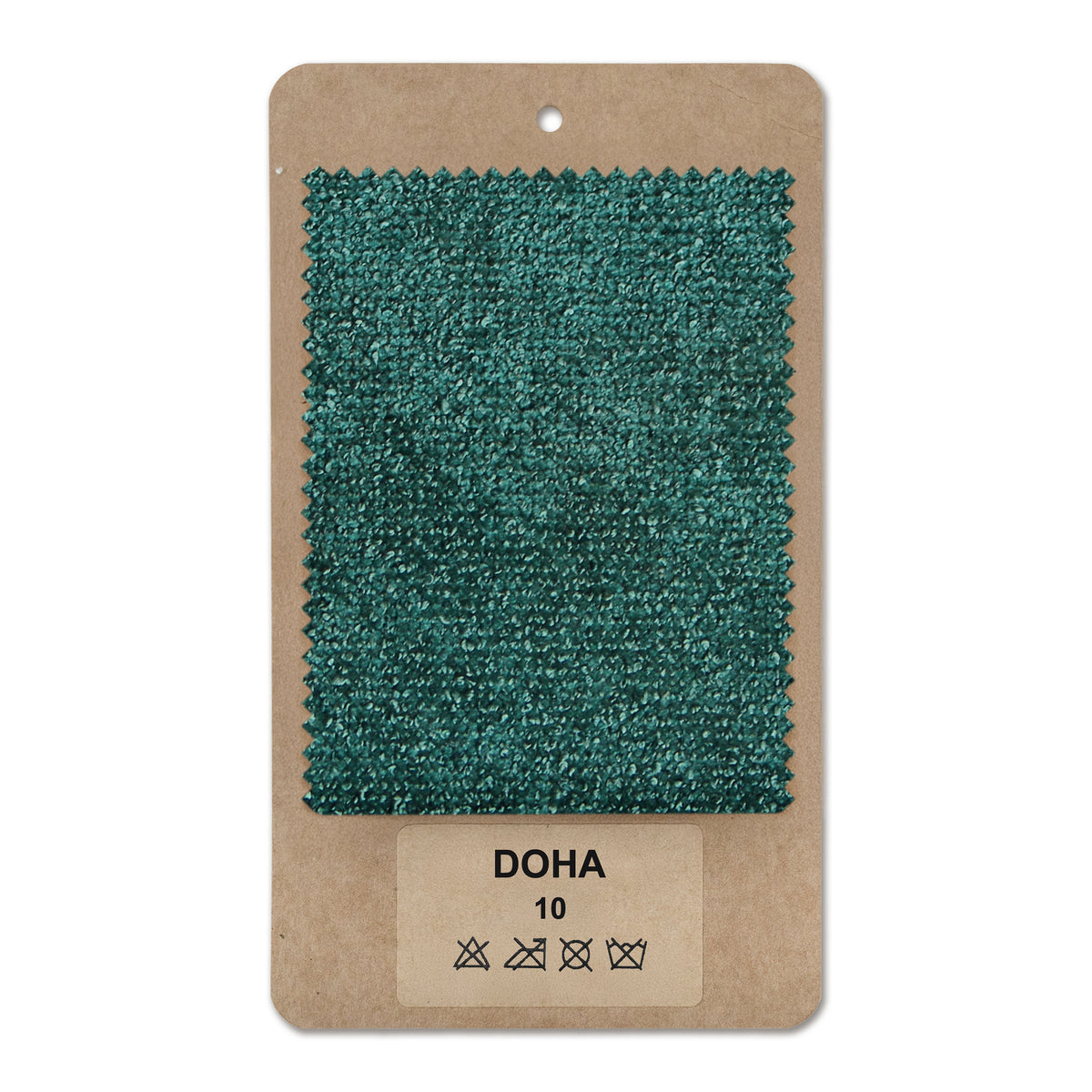 Fabric sample DOHA Turquoise Bay (DOHA 10)