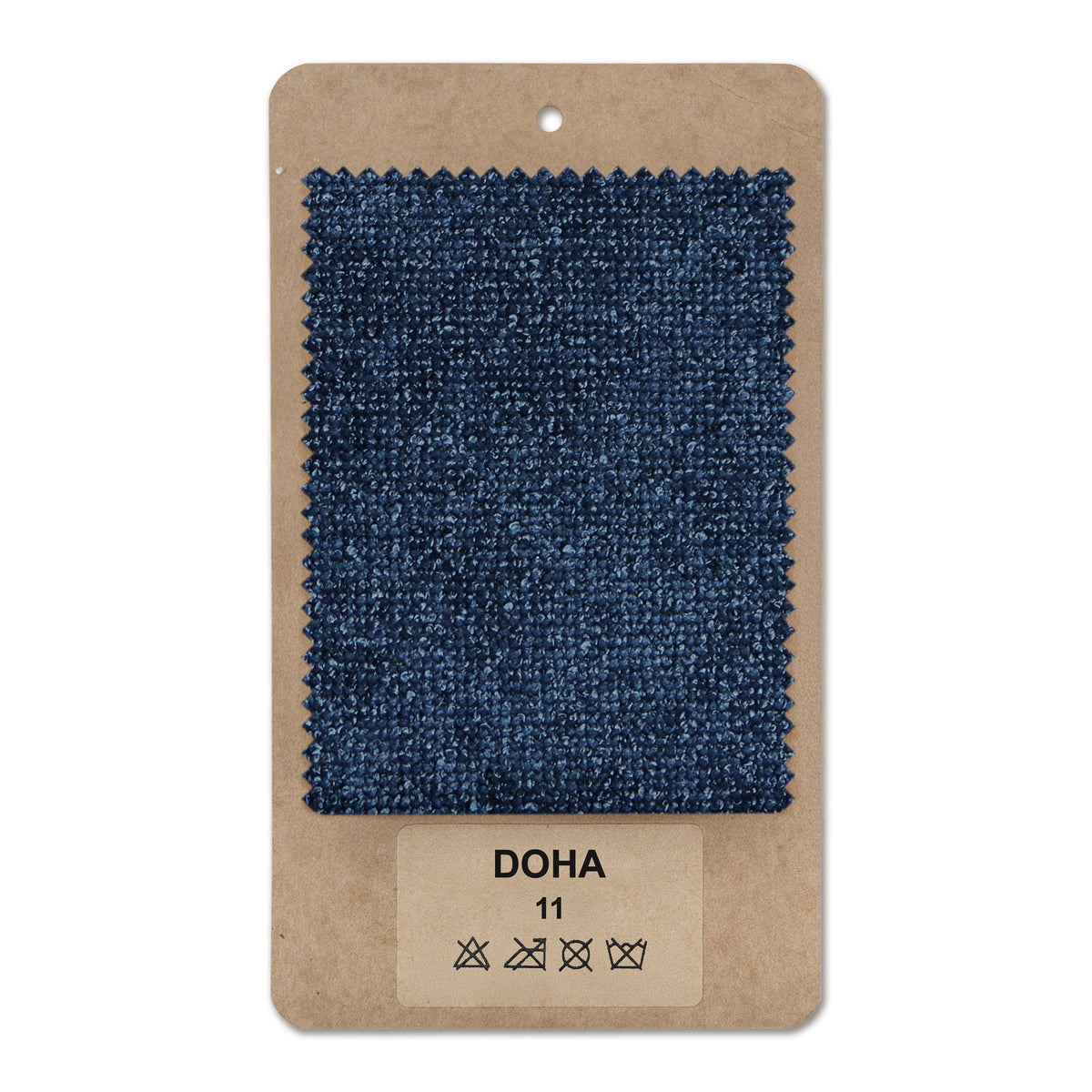 Fabric sample DOHA Ink Blue (DOHA 11)