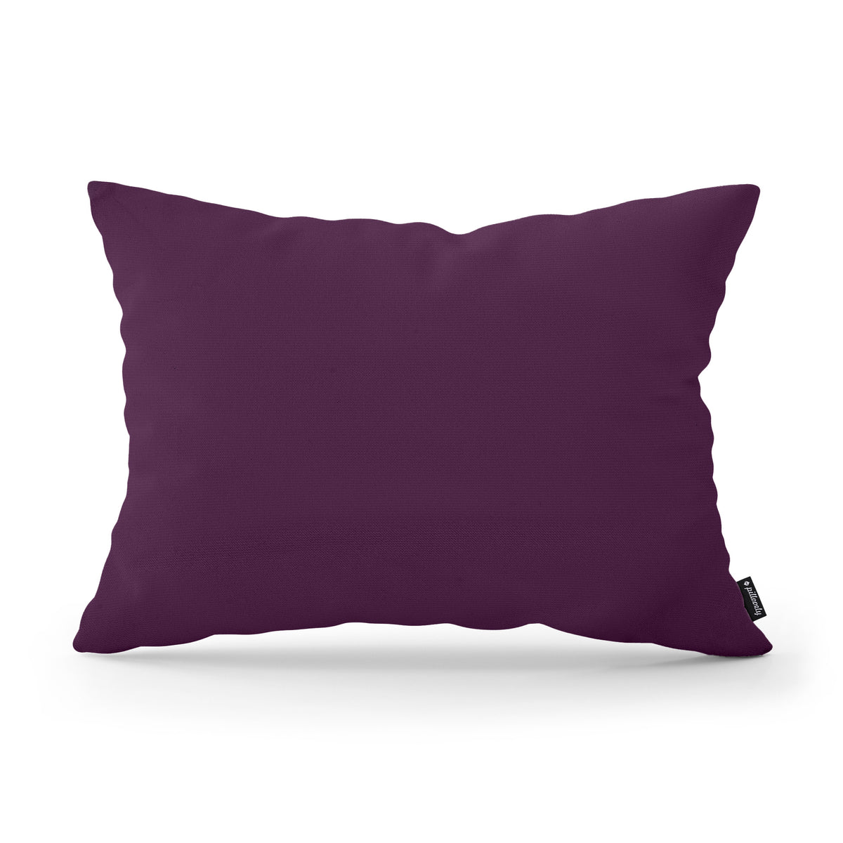 Smooth Decorative Cushion 40x55 cm, Modern and Scandinavian Style, Kronos Fabric – Violet Sepia (KRONOS 03)