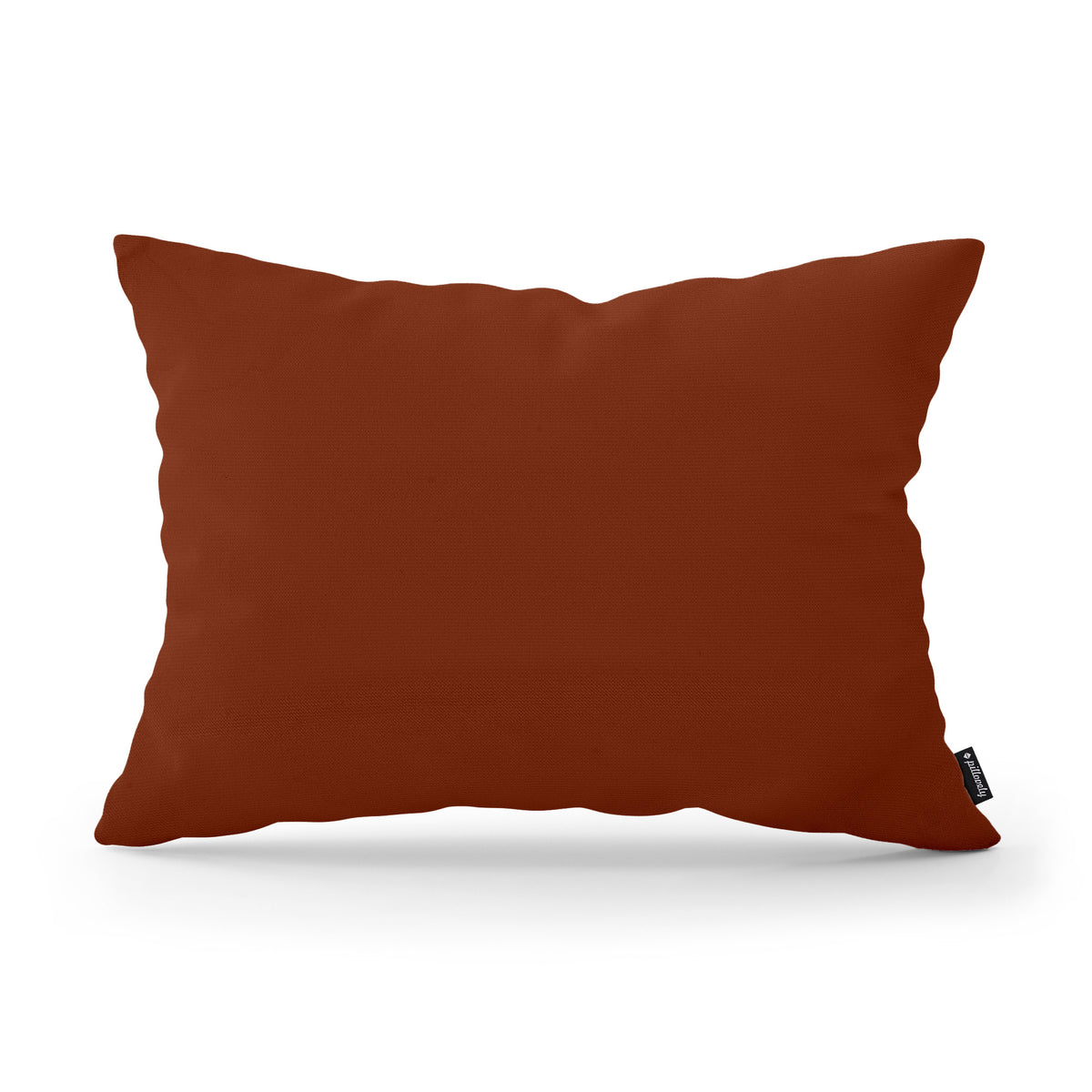 Smooth Decorative Cushion 40x55 cm, Modern and Scandinavian Style, Kronos Fabric – Copper Matte (KRONOS 39)