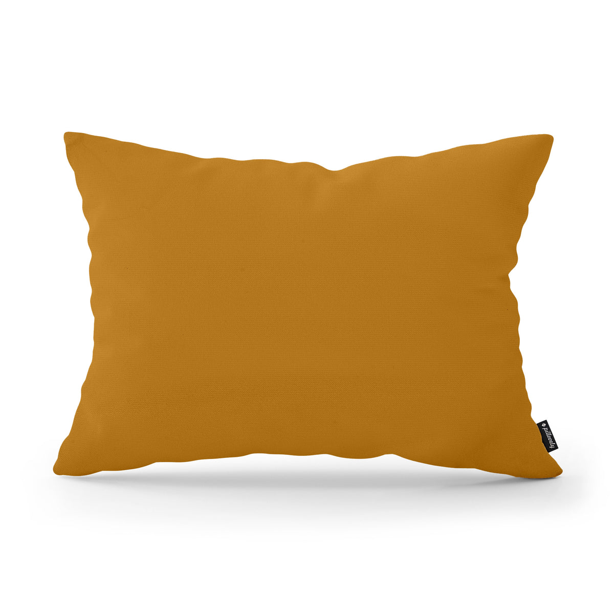 Smooth Decorative Cushion 40x55 cm, Modern and Scandinavian Style, Kronos Fabric – Golden Topaz (KRONOS 42)