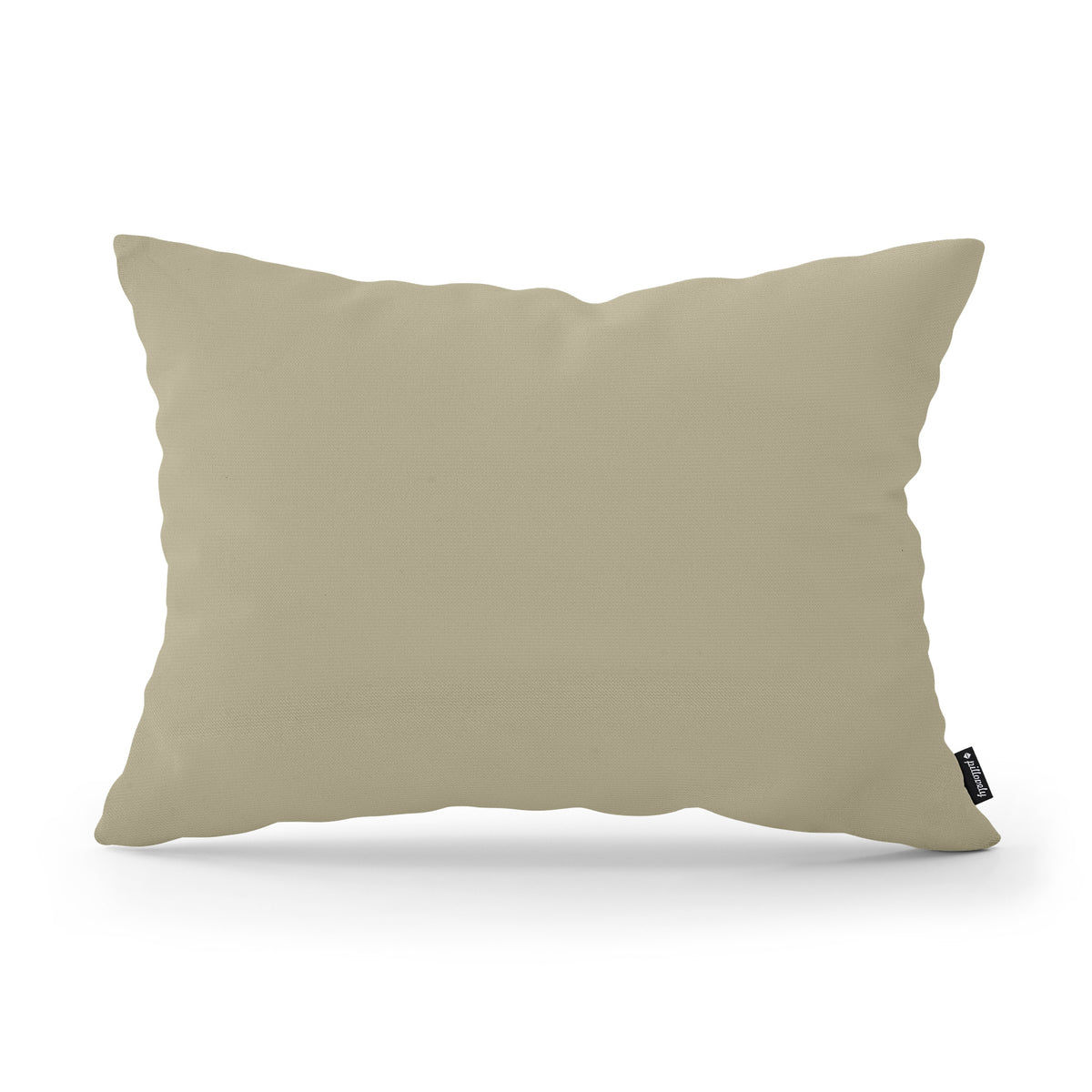 Smooth Decorative Cushion 40x55 cm, Modern and Scandinavian Style, Kronos Fabric – Pastel Taupe (KRONOS 45)