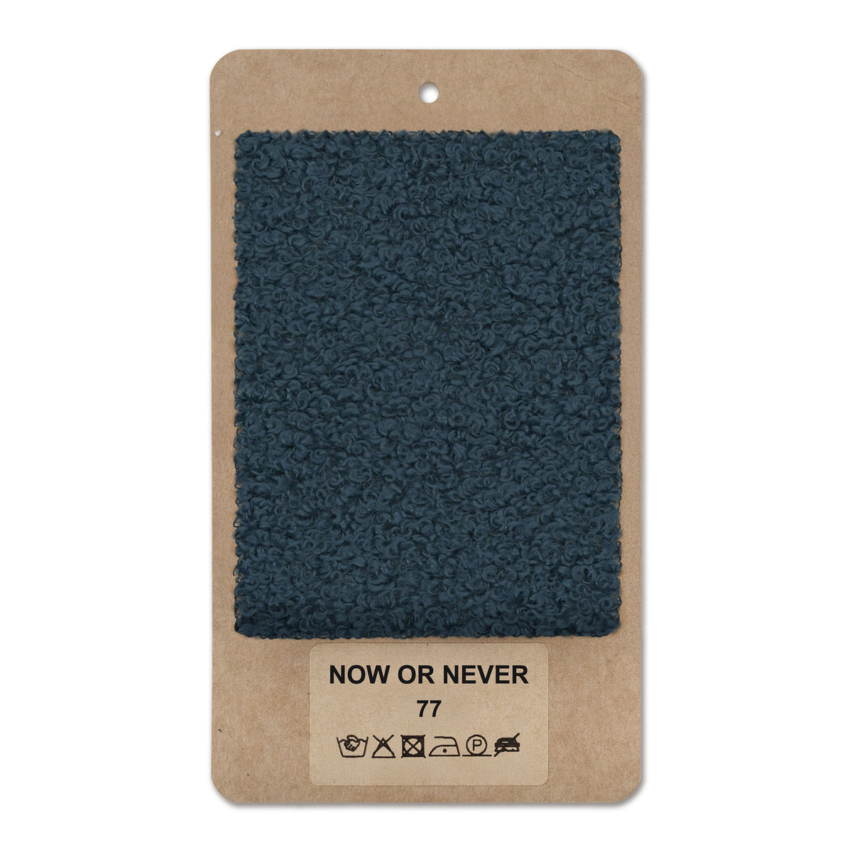 Fabric sample NOW OR NEVER Sea Coal (NOW OR NEVER 77)