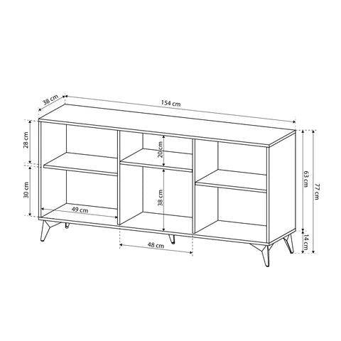 Nirwana Sideboard 154x77, Loft Style – photo 5