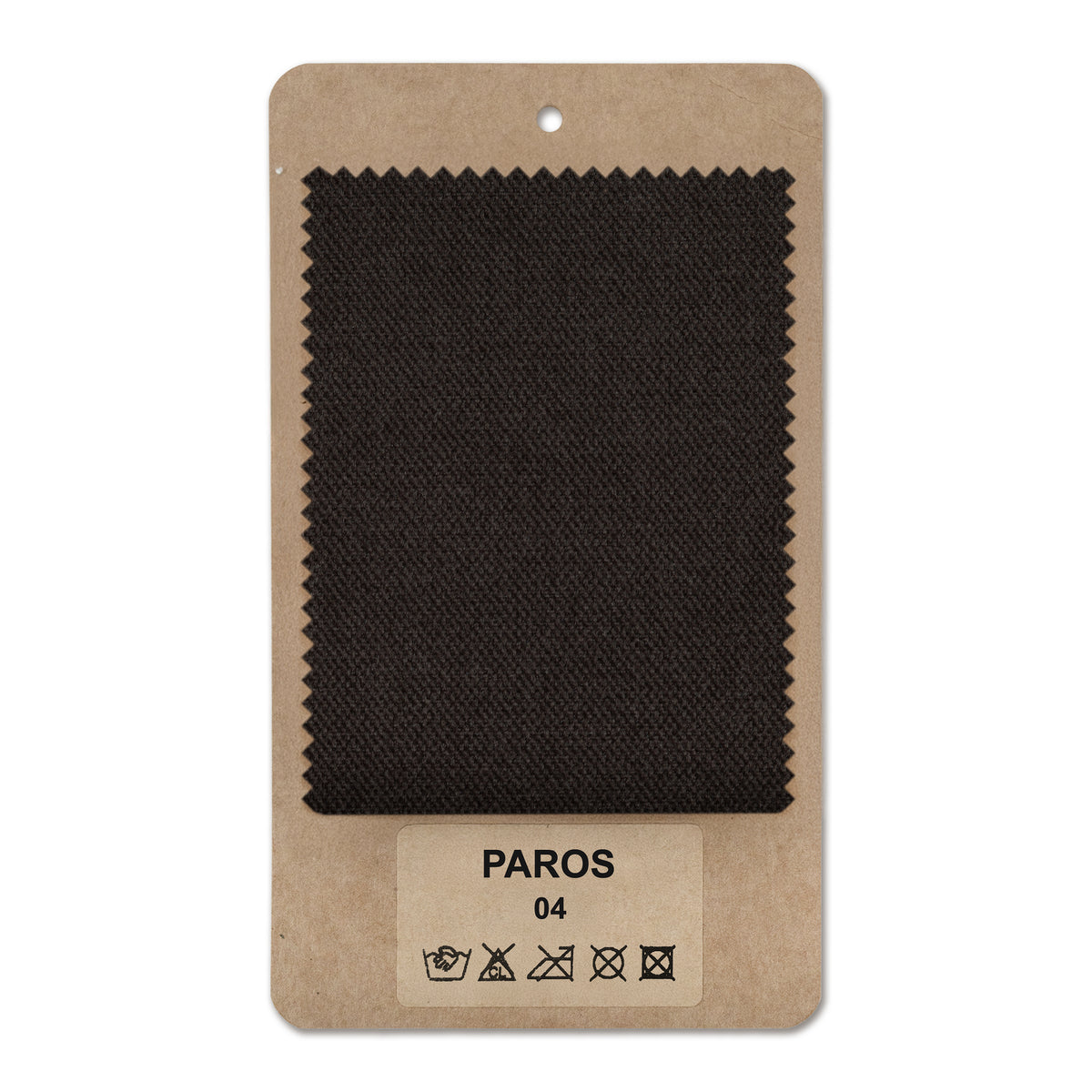 Fabric sample PAROS Chocolate Matte (PAROS 04)