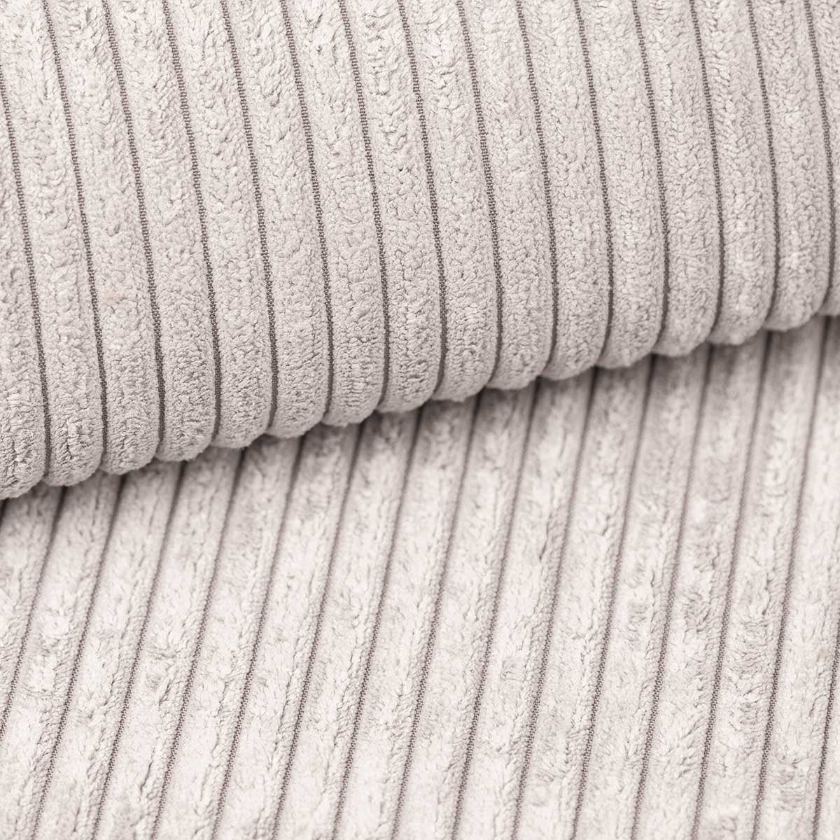 Fabric sample Corduroy Linen Cream (POSO 100)
