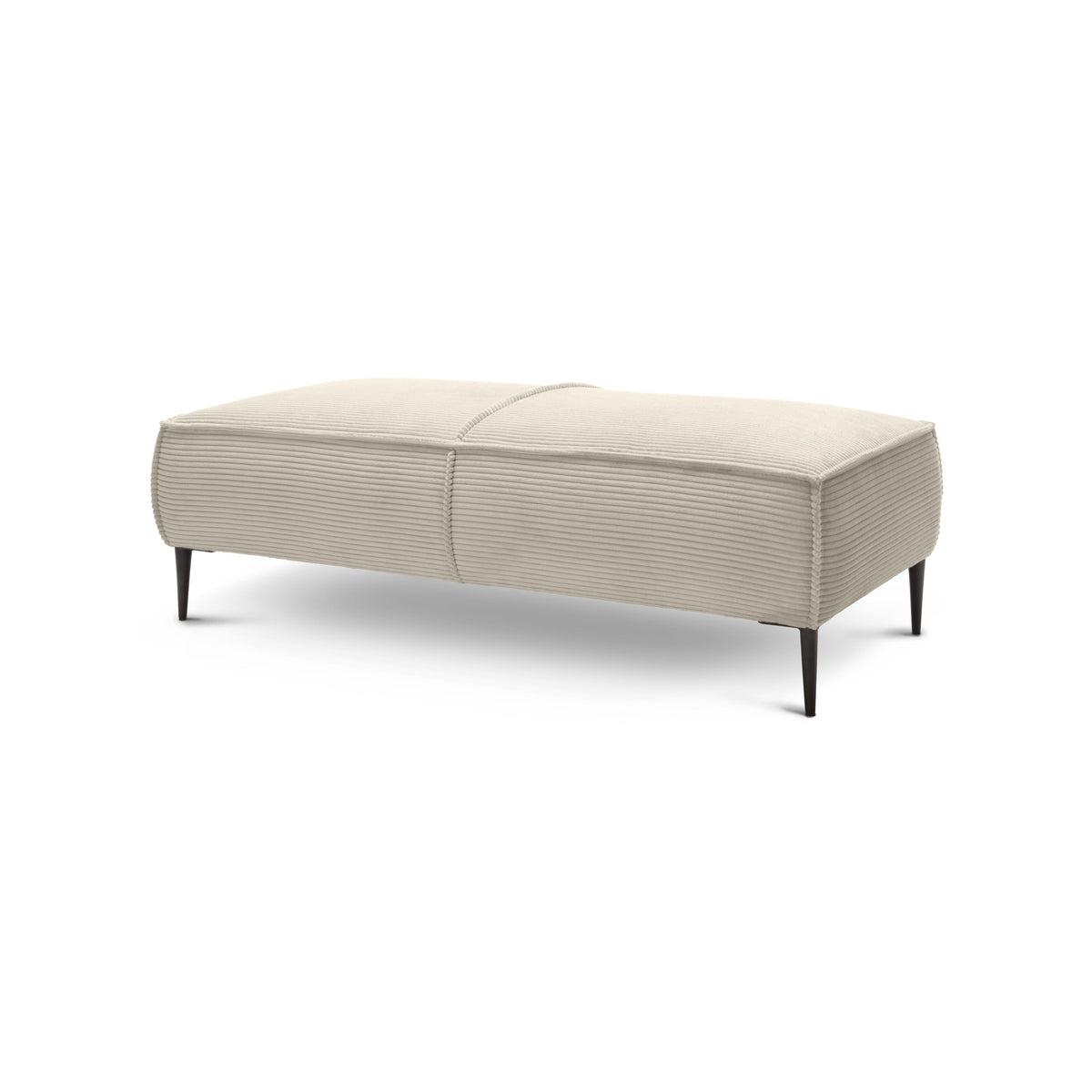 May Pouffe 140 cm for Living Room, Modern Style – Ivory (POSO 105)