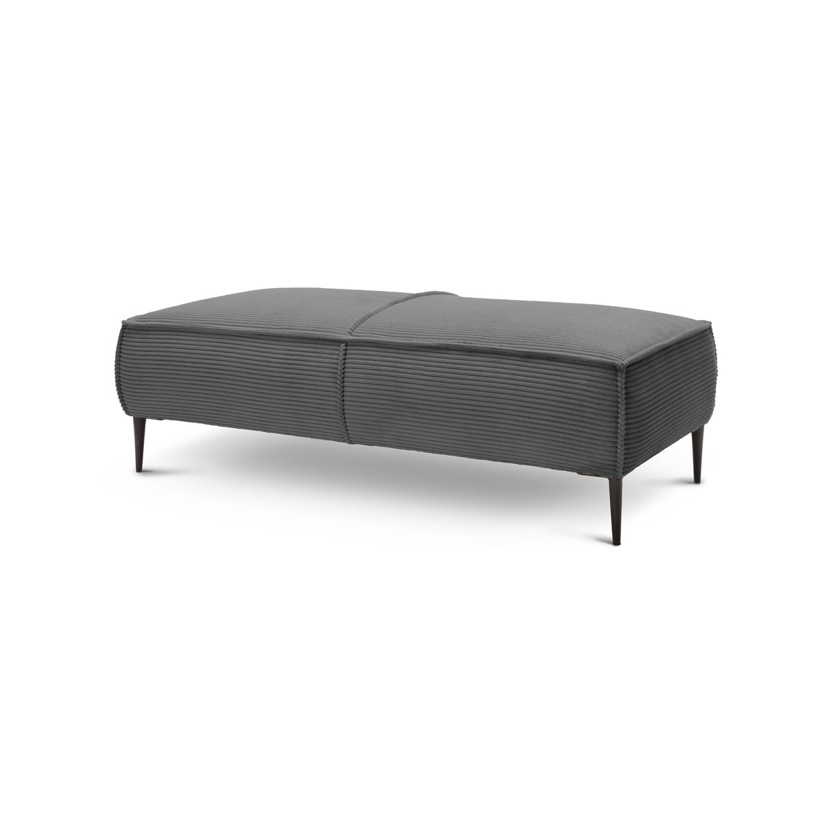 May Pouffe 140 cm for Living Room, Modern Style – Zinc (POSO 115)