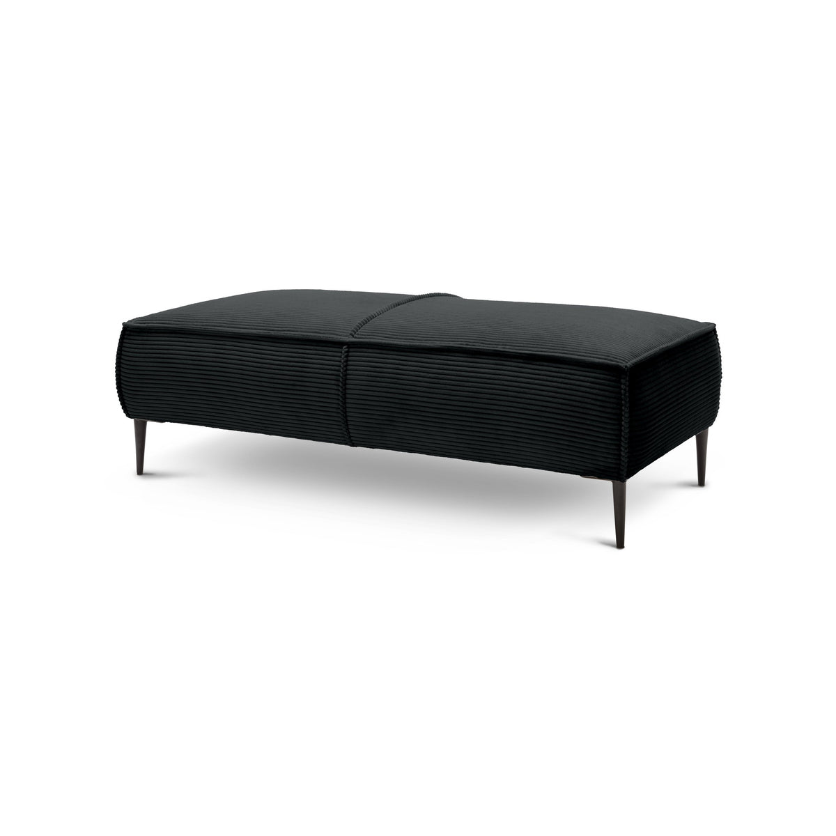 May Pouffe 140 cm for Living Room, Modern Style – Coal (POSO 135)