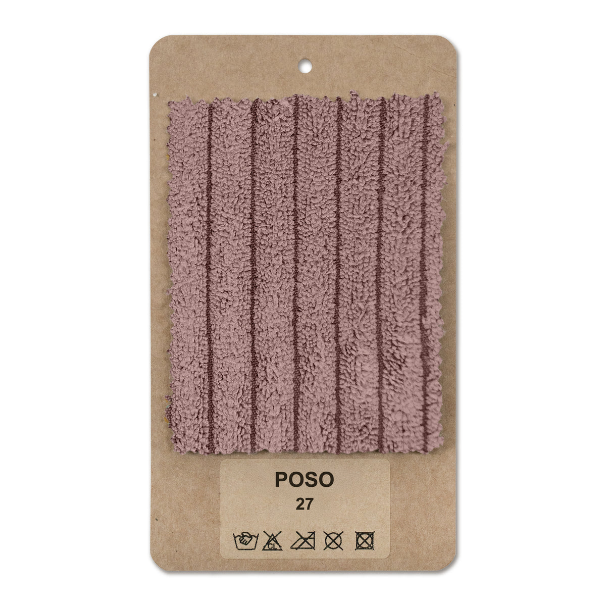Fabric sample Corduroy Autumn Brown (POSO 27)