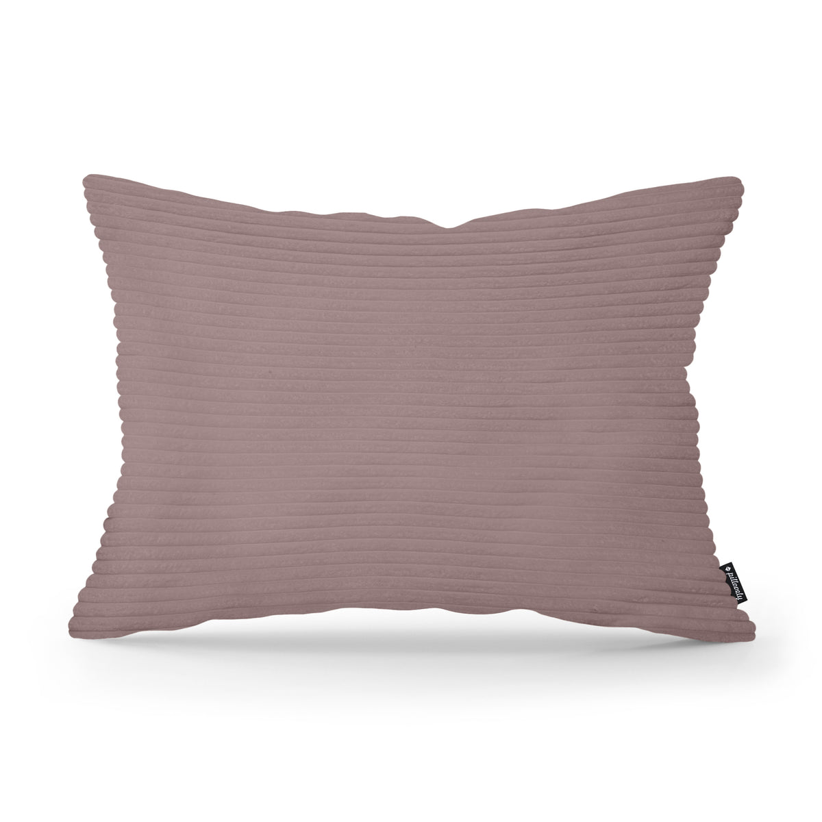 Poduszka dekoracyjna 40×55 cm w stylu vintage | Szeroki Sztruks Jesienny Brąz (POSO 27)
