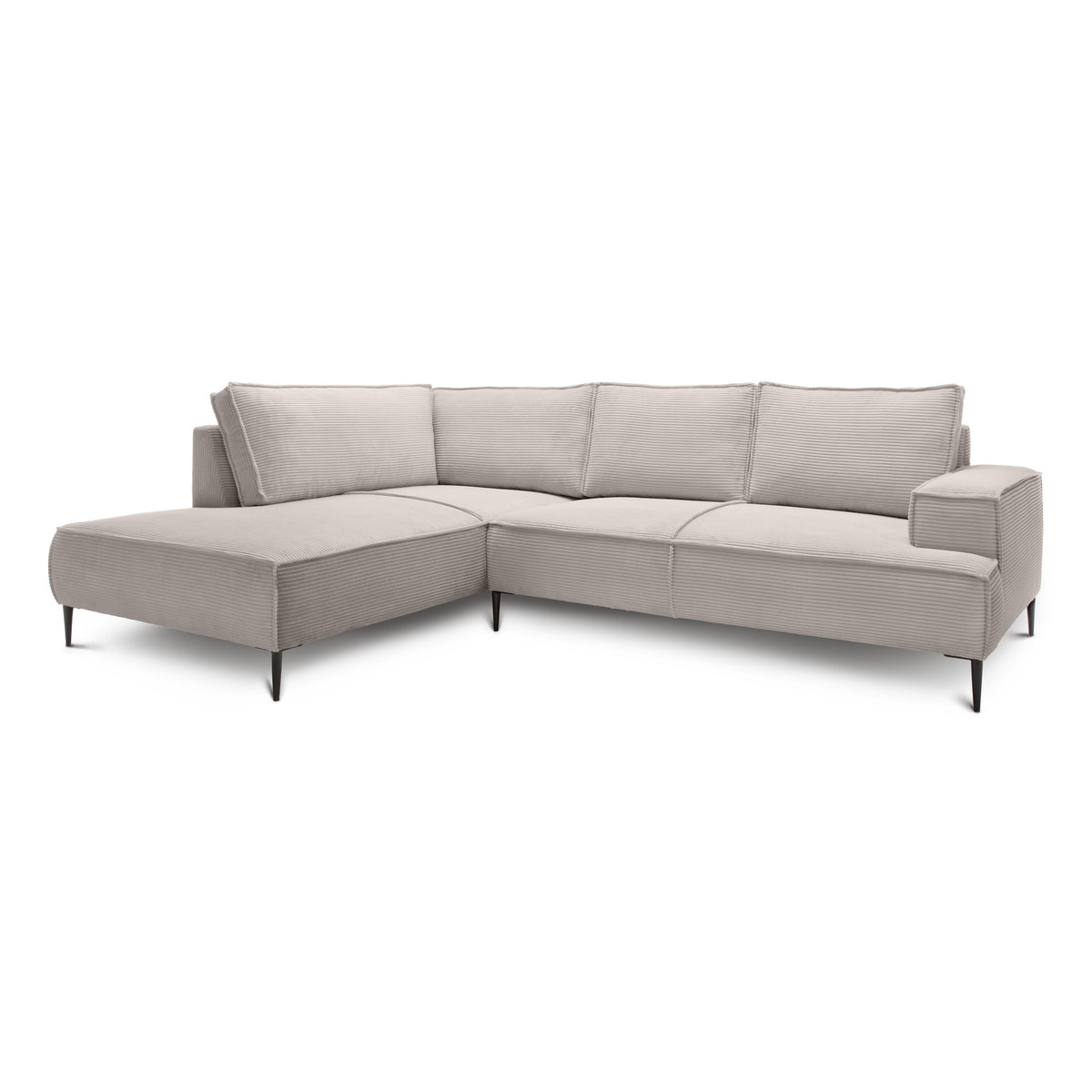 May 4 Seater Corner Sofa 275 cm – Sand Stone (POSO 02), Left-hand facing