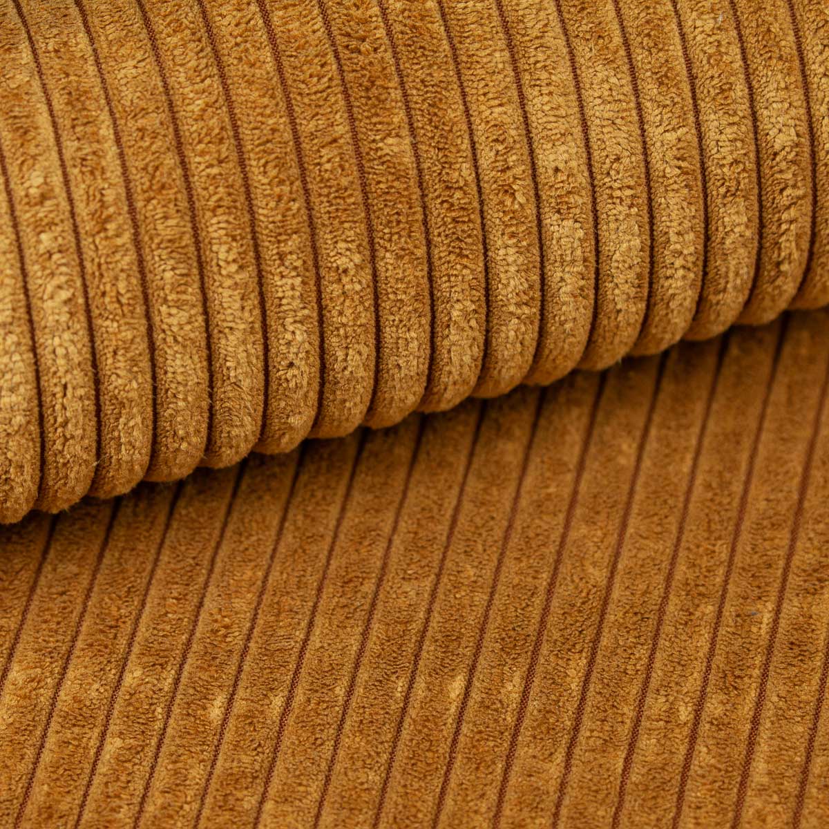 Fabric sample Corduroy Caramel (POSO 42)