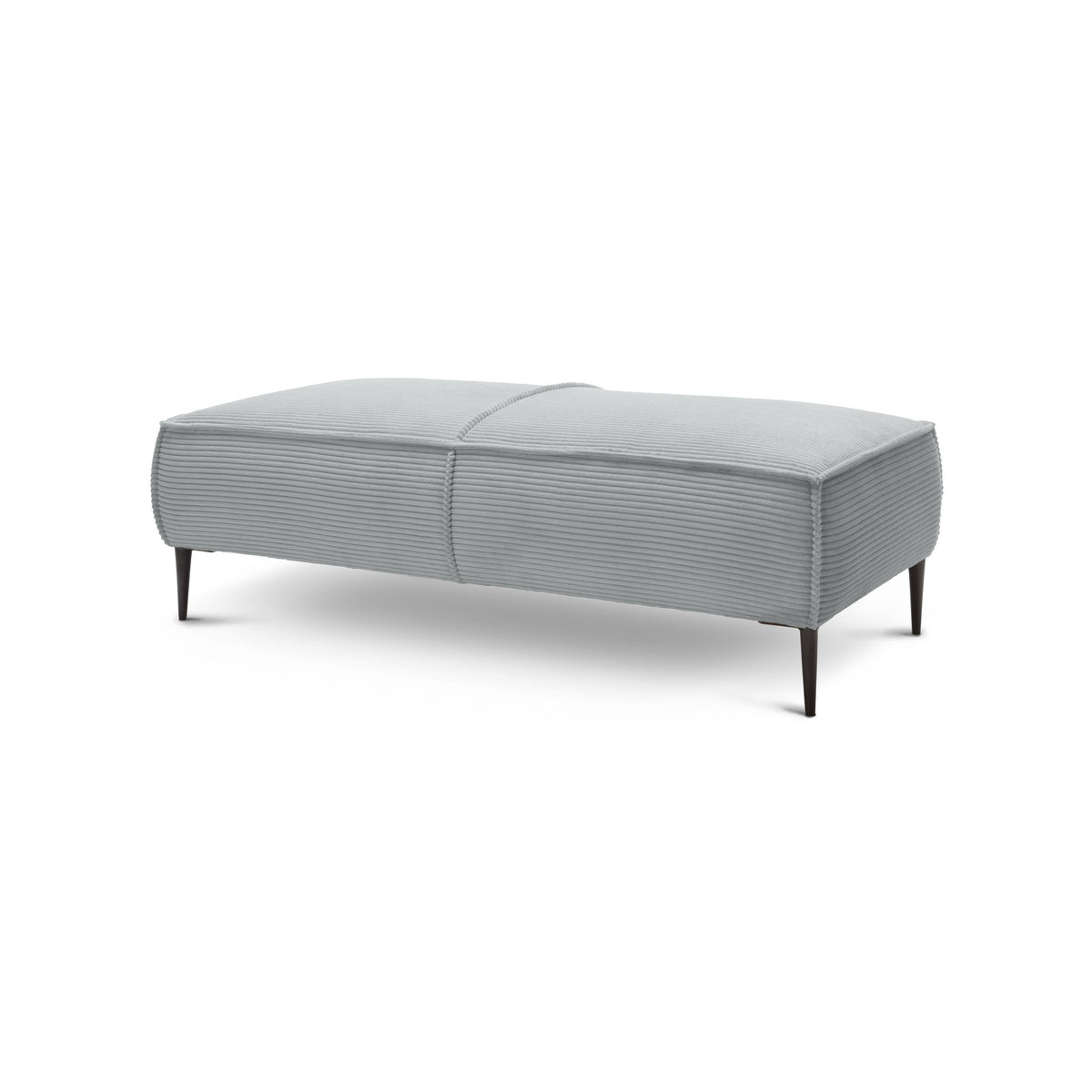 May Pouffe 140 cm for Living Room, Modern Style – Gray Bamboo (POSO 55)