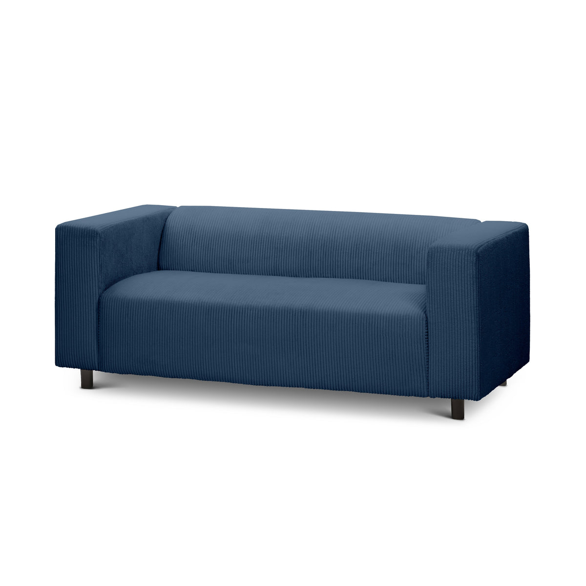 July 3 Seater Sofa 175 cm – Navy Blue Graphite (POSO 05)