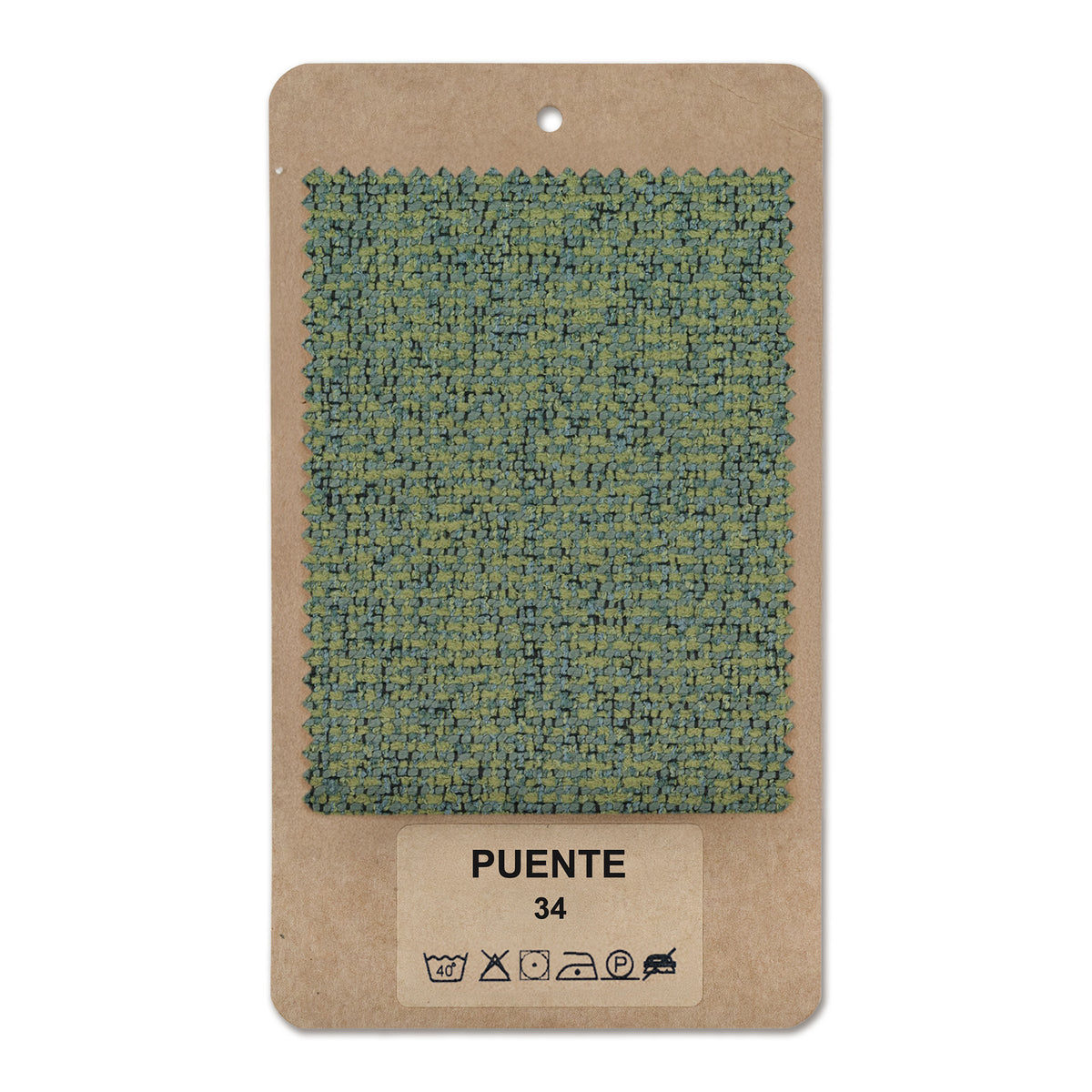 Fabric sample PUENTE Green Hop (PUENTE 34)