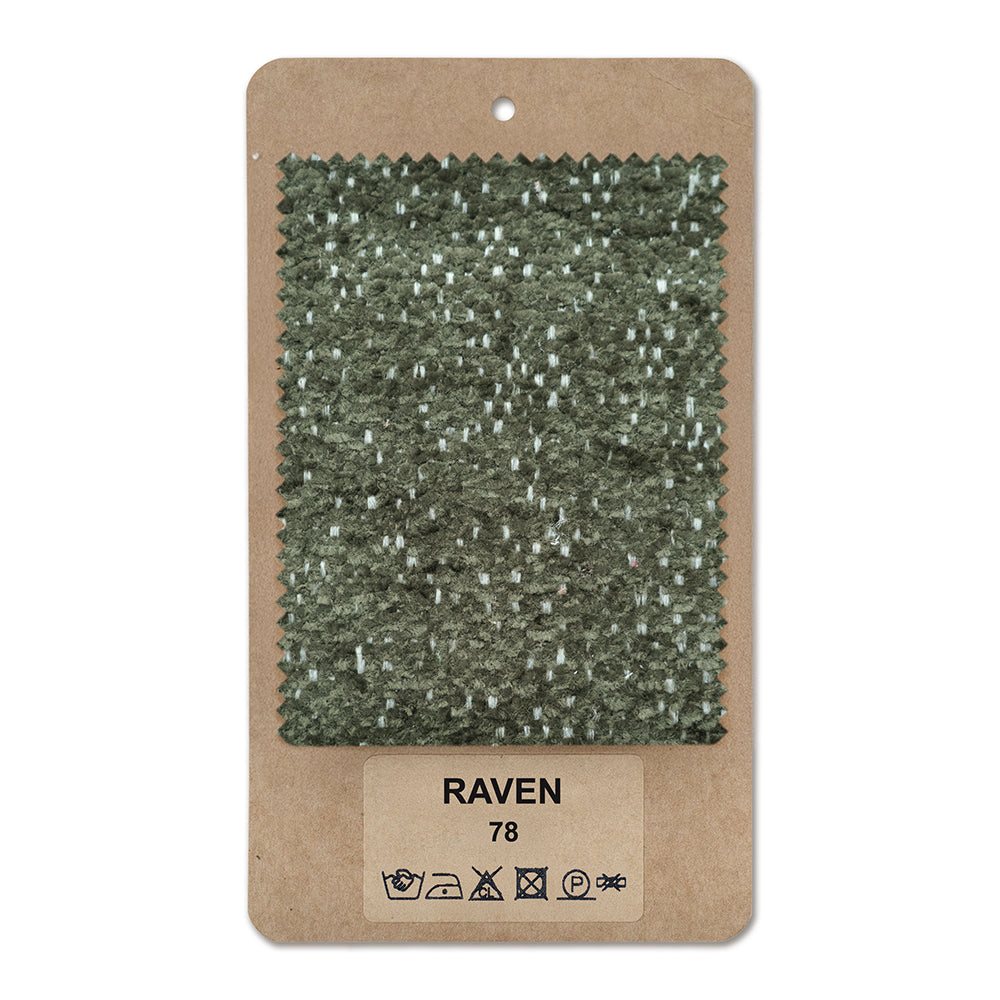 Fabric sample RAVEN Roasted Coffee (RAVEN 78)