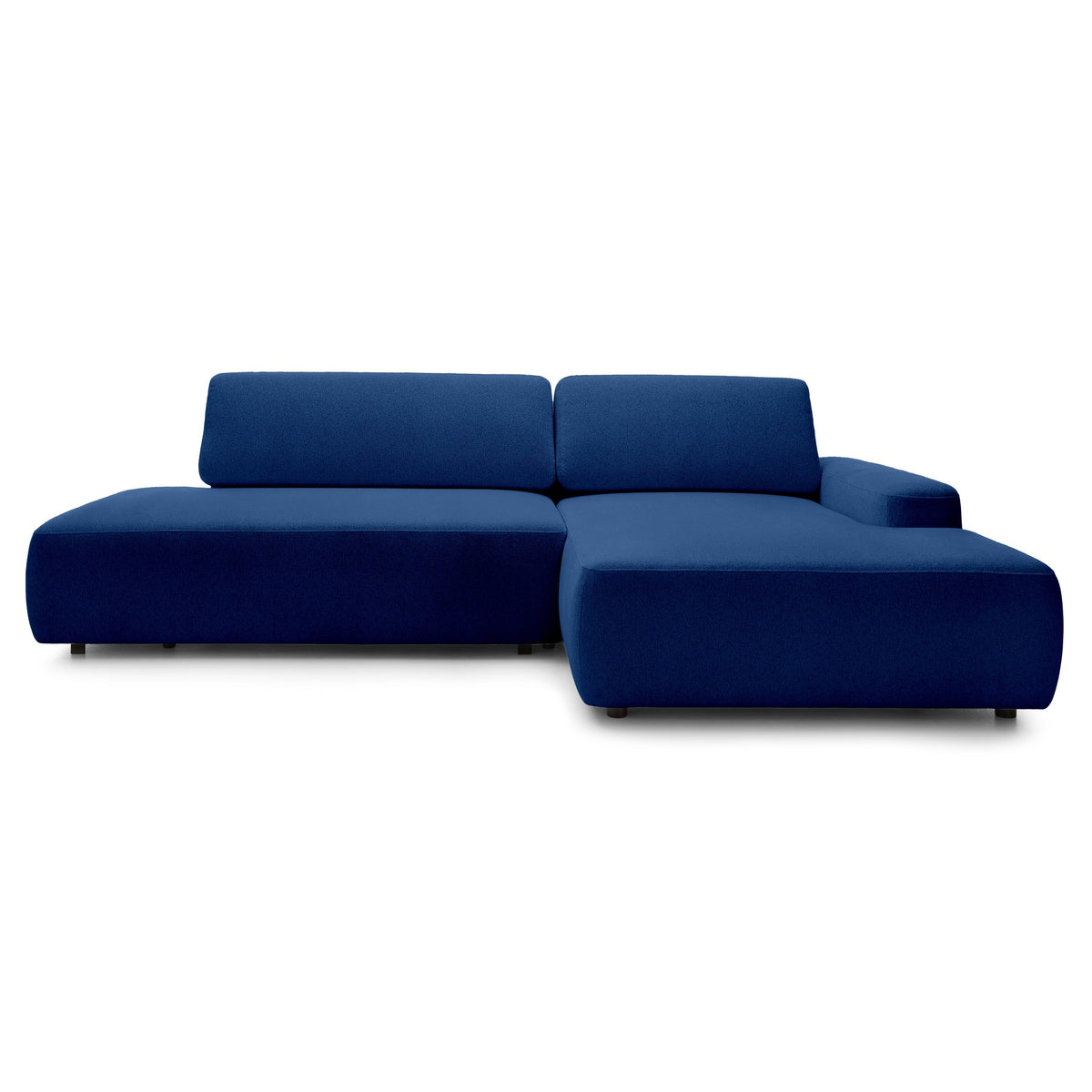 Bamby 4 Seater Corner Sofa Bed 125x210, Japandi Style – Right-hand, Atlantic Current (RAVEN 86)