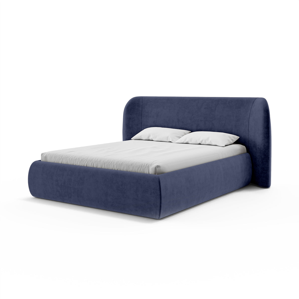 Frasspo Upholstered Ottoman Bed with Storage, Modern Soft Style – photo 9