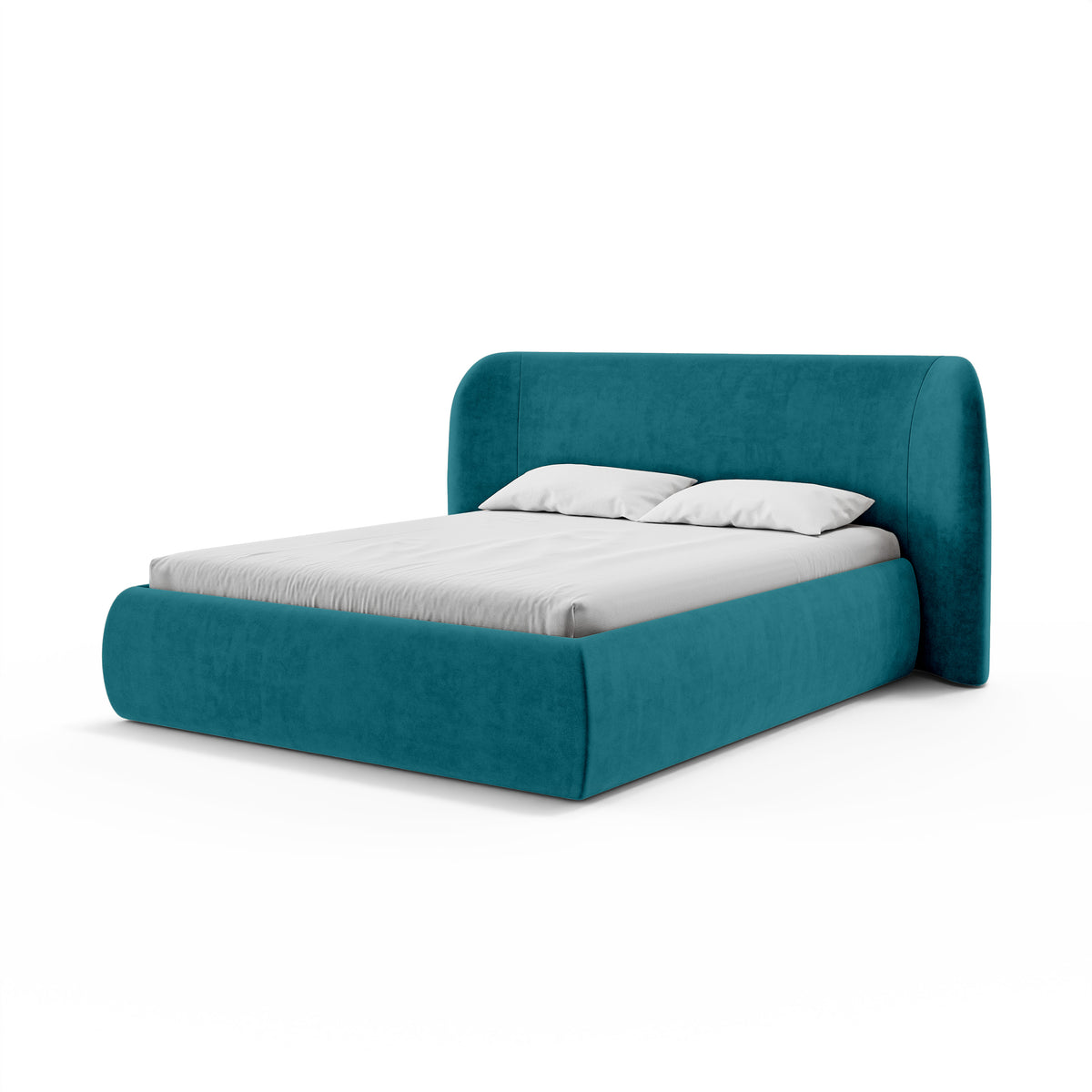 Frasspo Upholstered Ottoman Bed with Storage, Modern Soft Style – photo 8