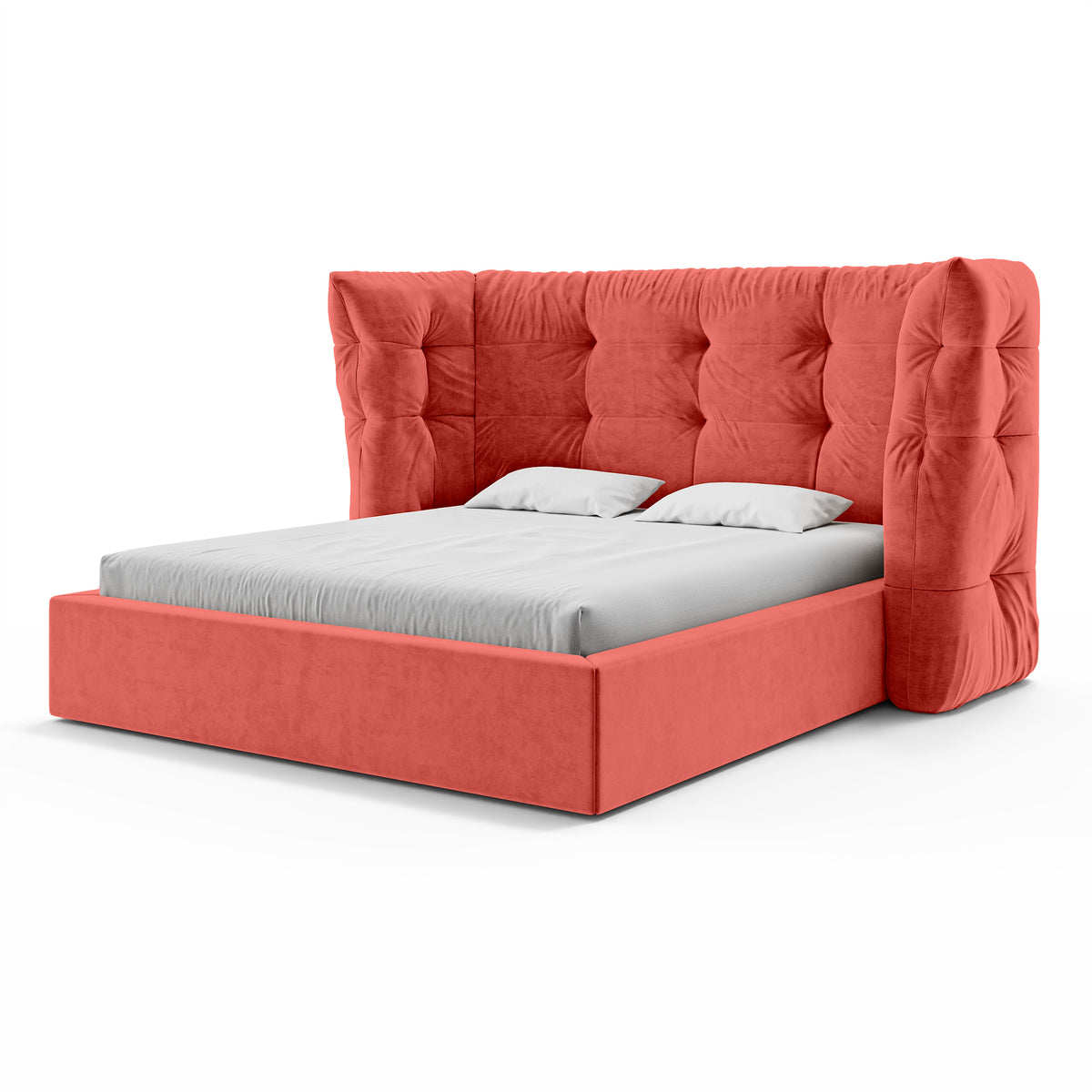 Diara Tufted Upholstered Ottoman Bed with Storage, Glamour Style – photo 22