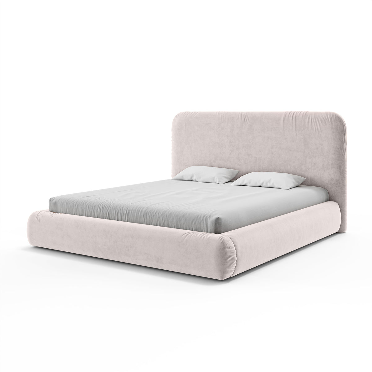 Paries Upholstered Ottoman Bed with Storage, Modern Organic Style – photo 23