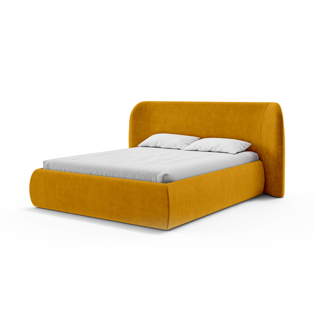 Frasspo Upholstered Ottoman Bed with Storage, Modern Soft Style – photo 11