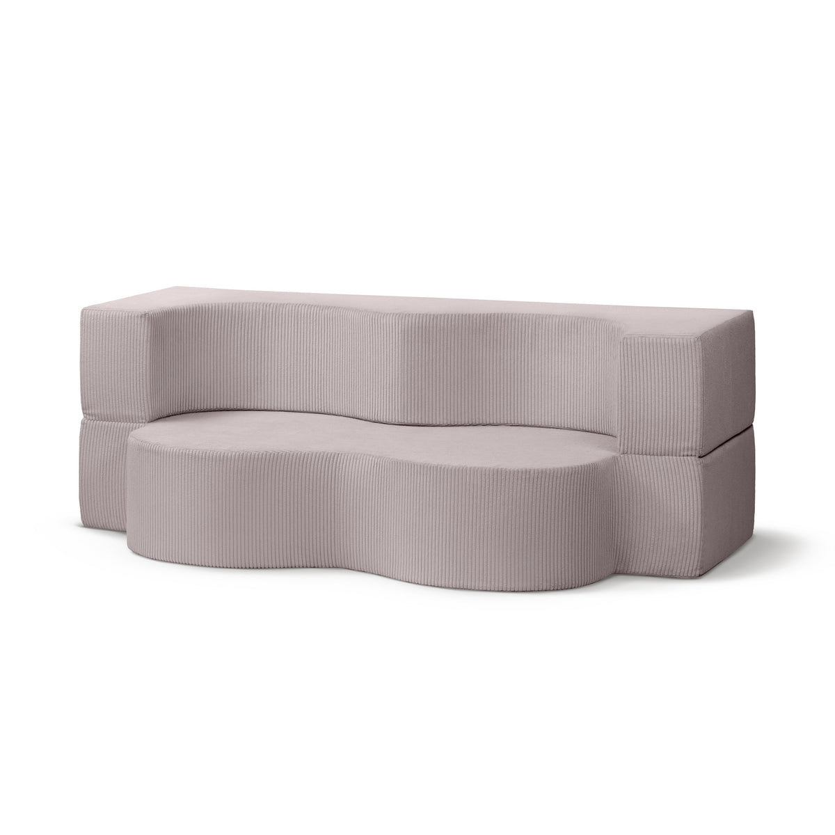 Kamelia Freestanding Foam Sofa Bed 200 cm, Japandi Style – Tawny Glass (POSO 145)