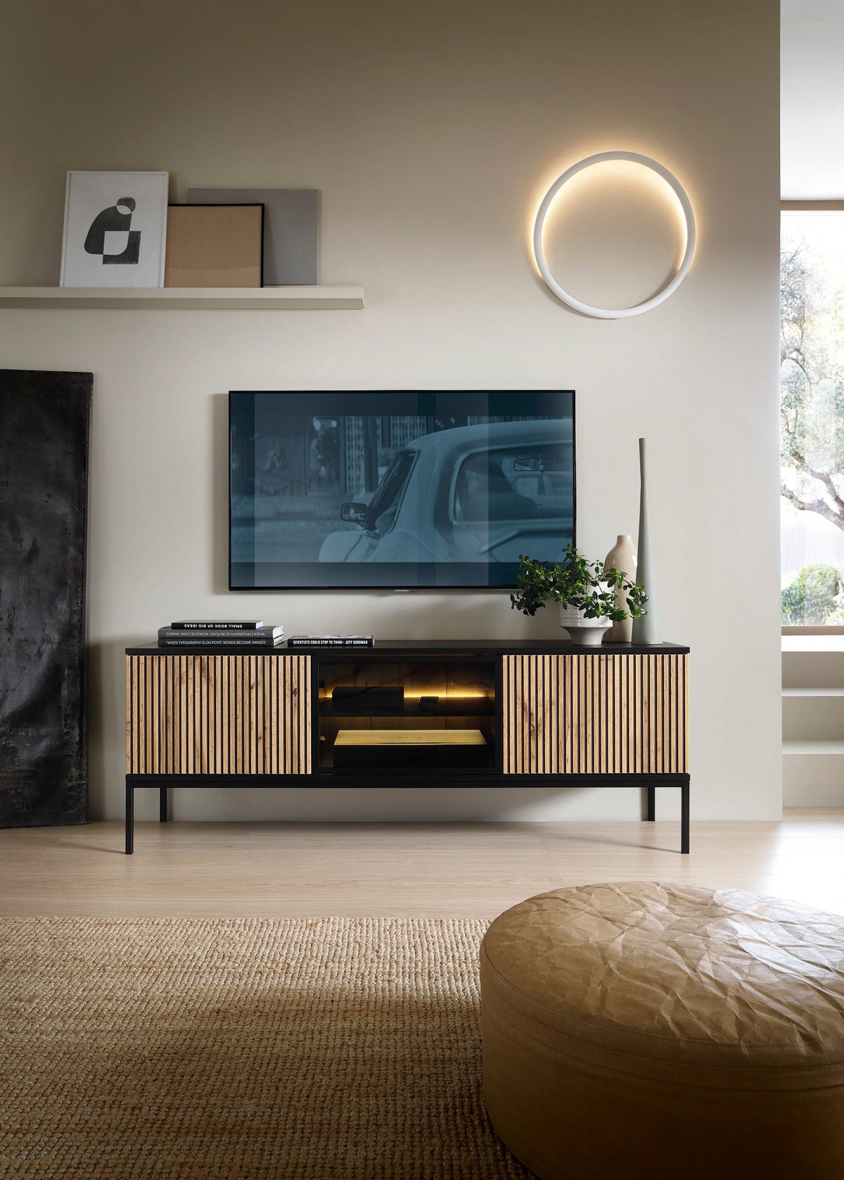 Lampy TV Unit 154x56, Modern Style – photo 7