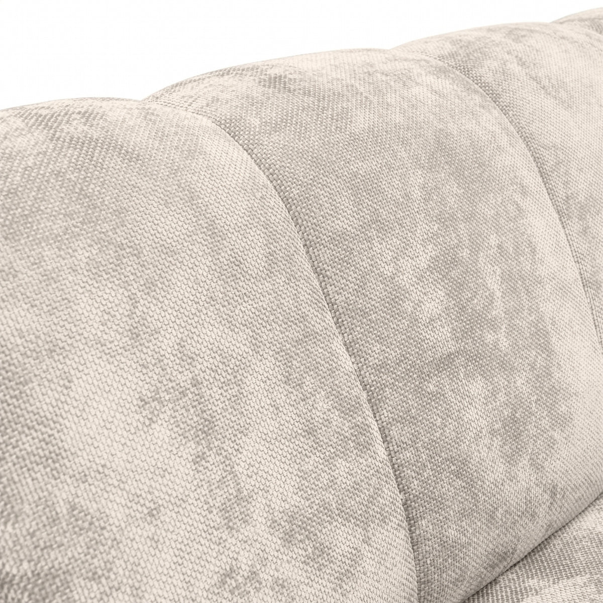 Nellia 3 Seater Sofa for Living Room, Modern Style, Vega Fabric – close-up of details and texture