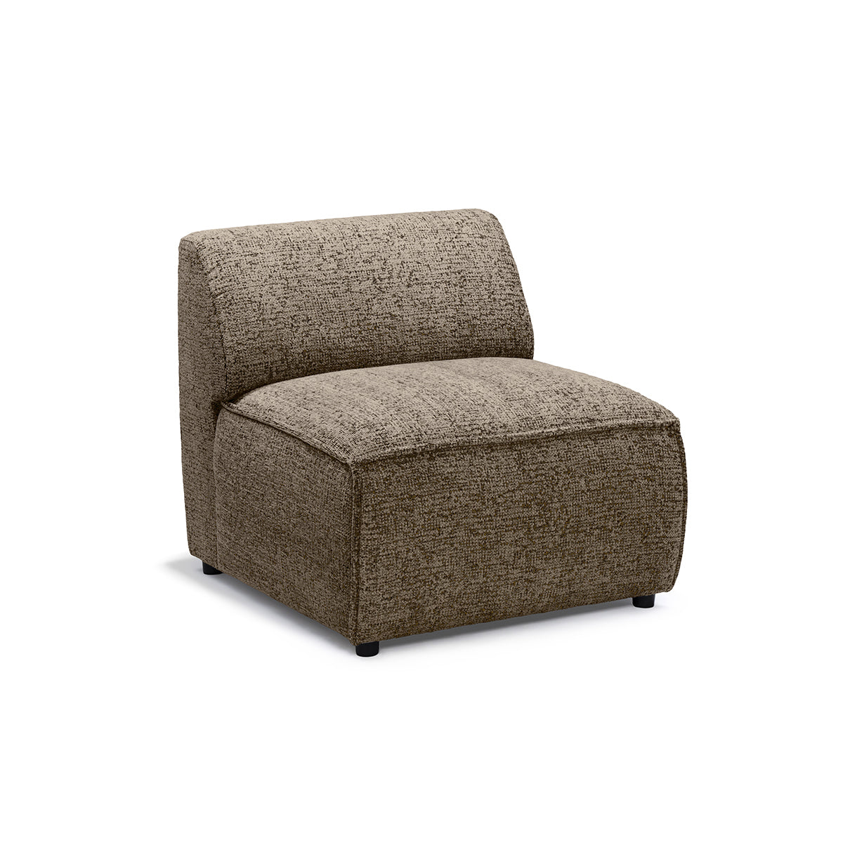 BRICK Modular Sofa Universal S Module – Brown Stone (BELLA 10)