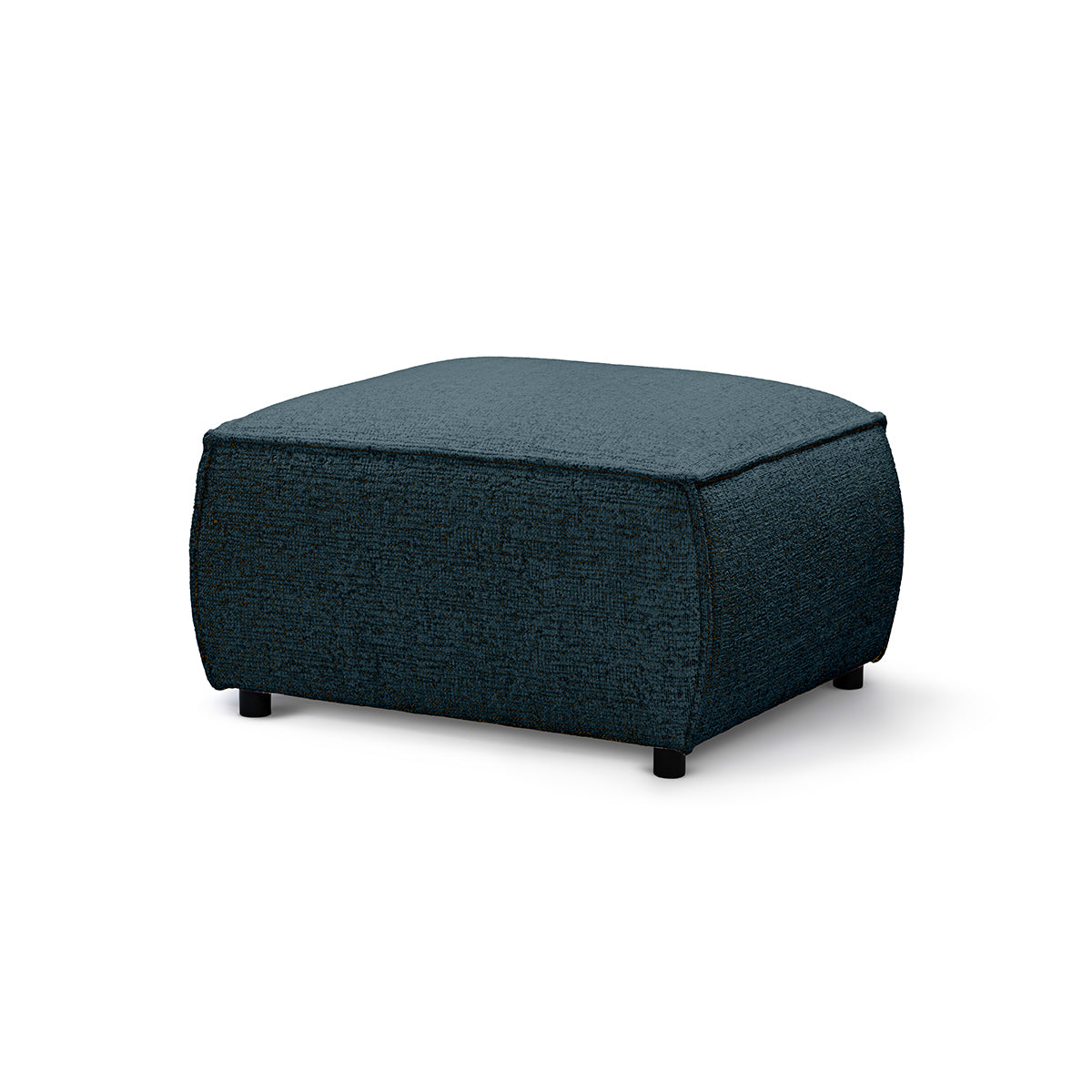 Brick Pouffe 94x40 cm, Modern Style – Ink Graphite (BELLA 30)