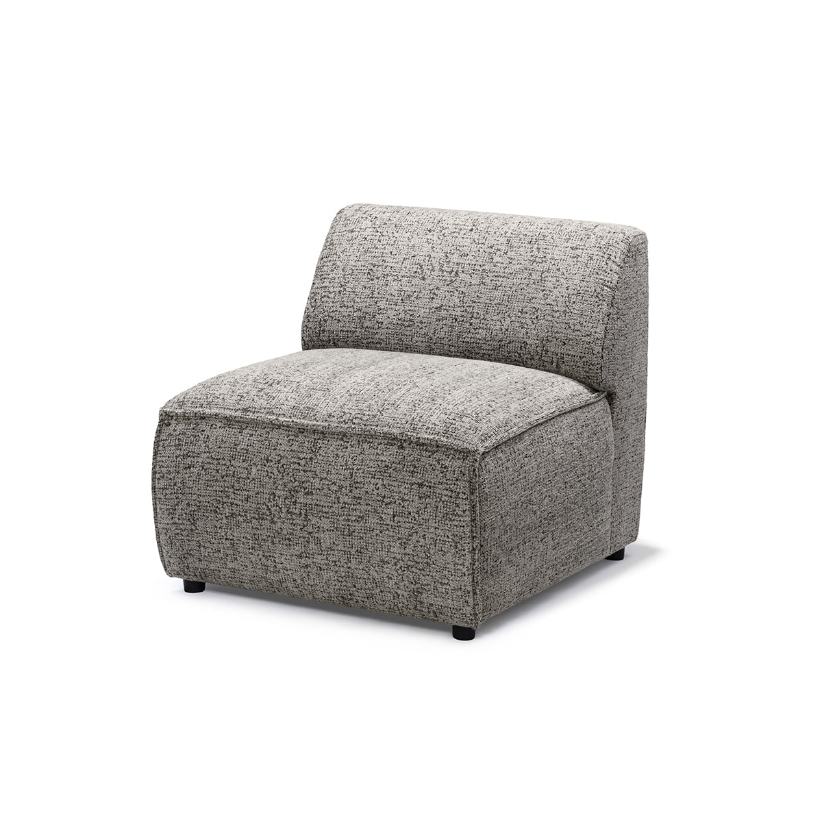 BRICK Modular Corner Sofa – Module S, Left, Muted Beige (BELLA 55)