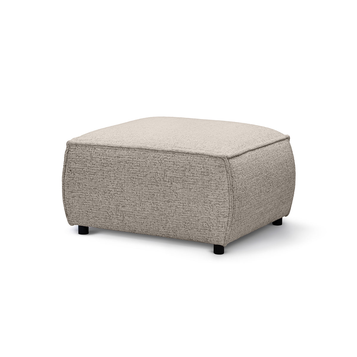 Brick Pouffe 94x40 cm, Modern Style – Muted Linen (BELLA 60)
