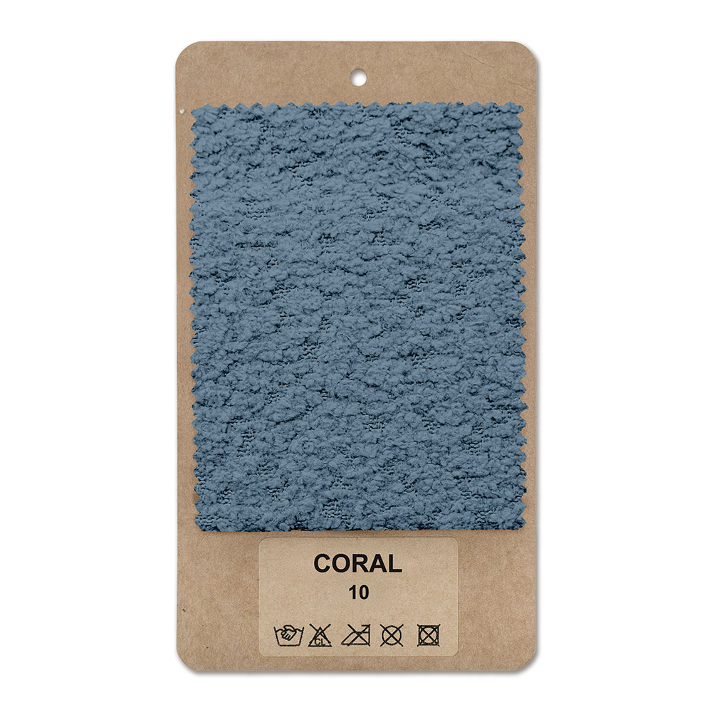Fabric sample CORAL Steel Azure (CORAL 10)