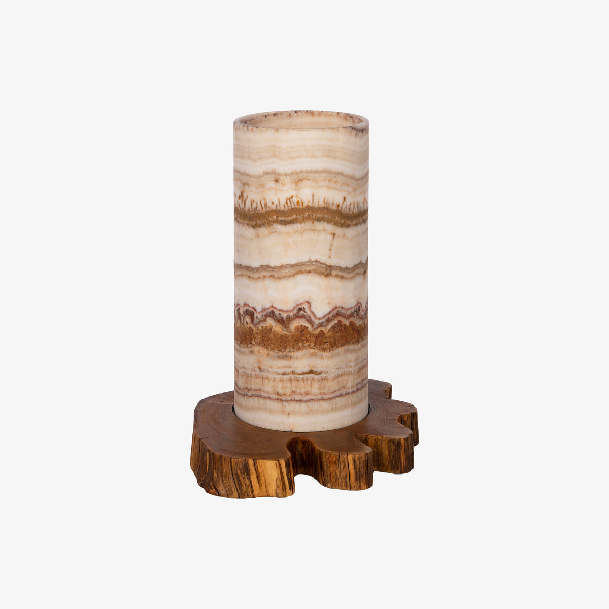 Sirelis natural onyx lamp