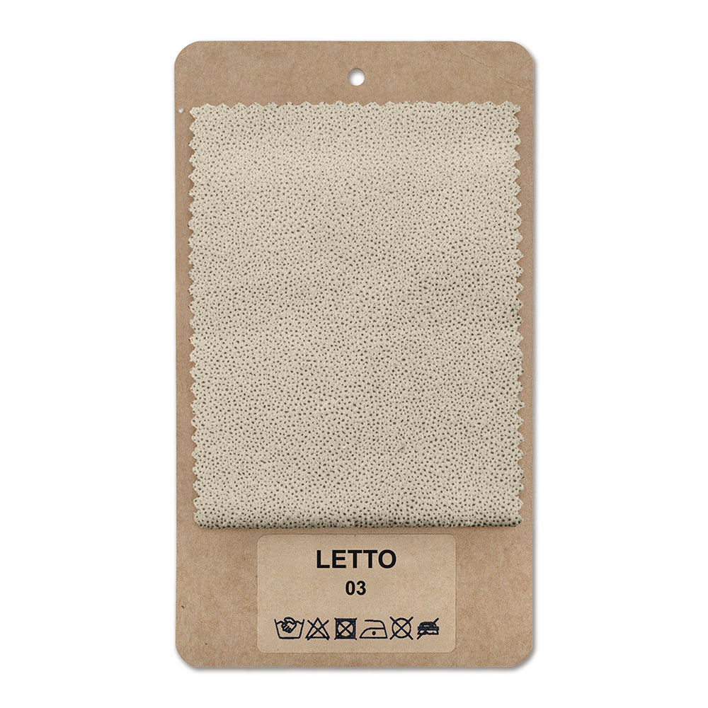 Fabric sample LETTO Cream Beige (LETTO 03)